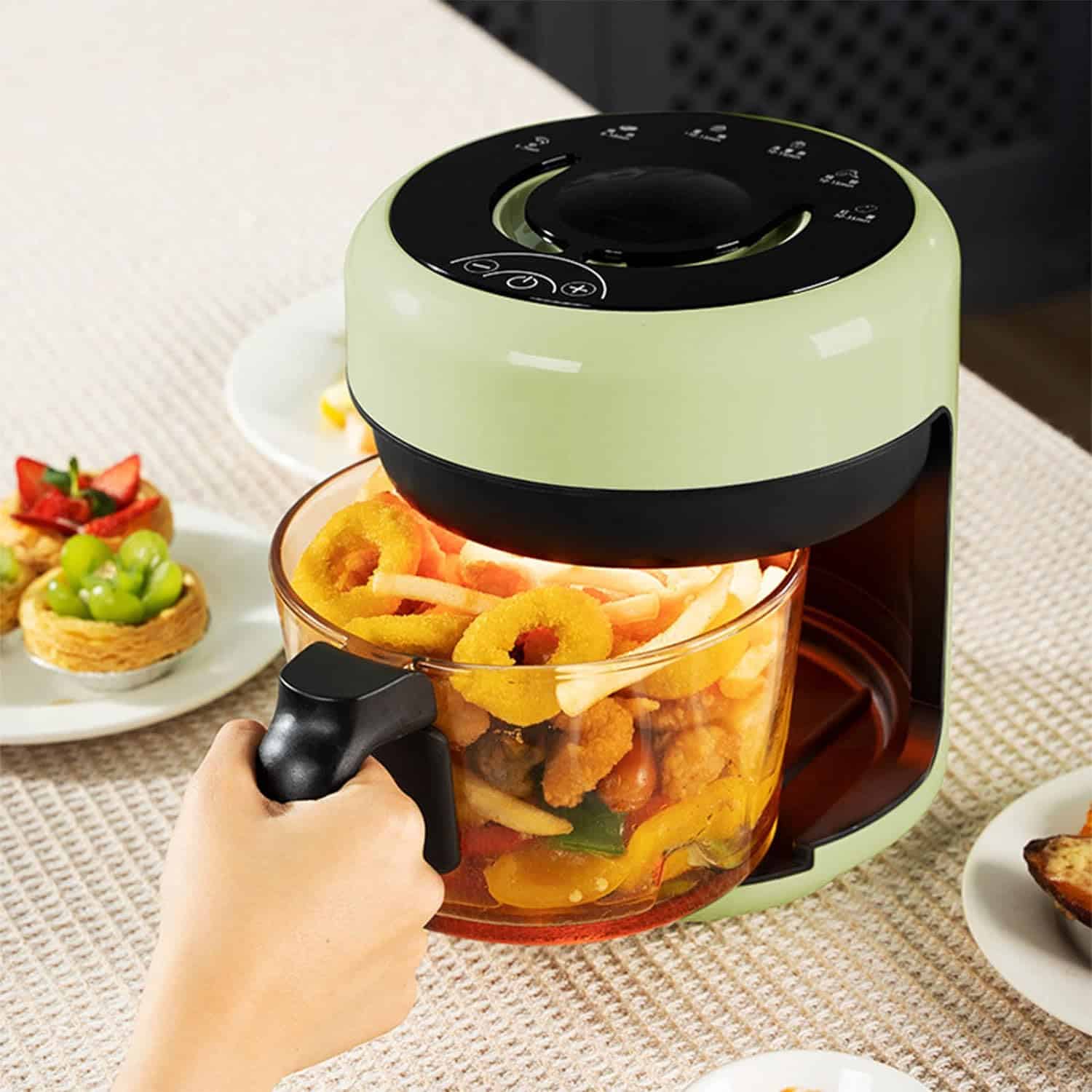 air-fryer-LTXTC-GZPLY6M5V-2-litres-vert-3