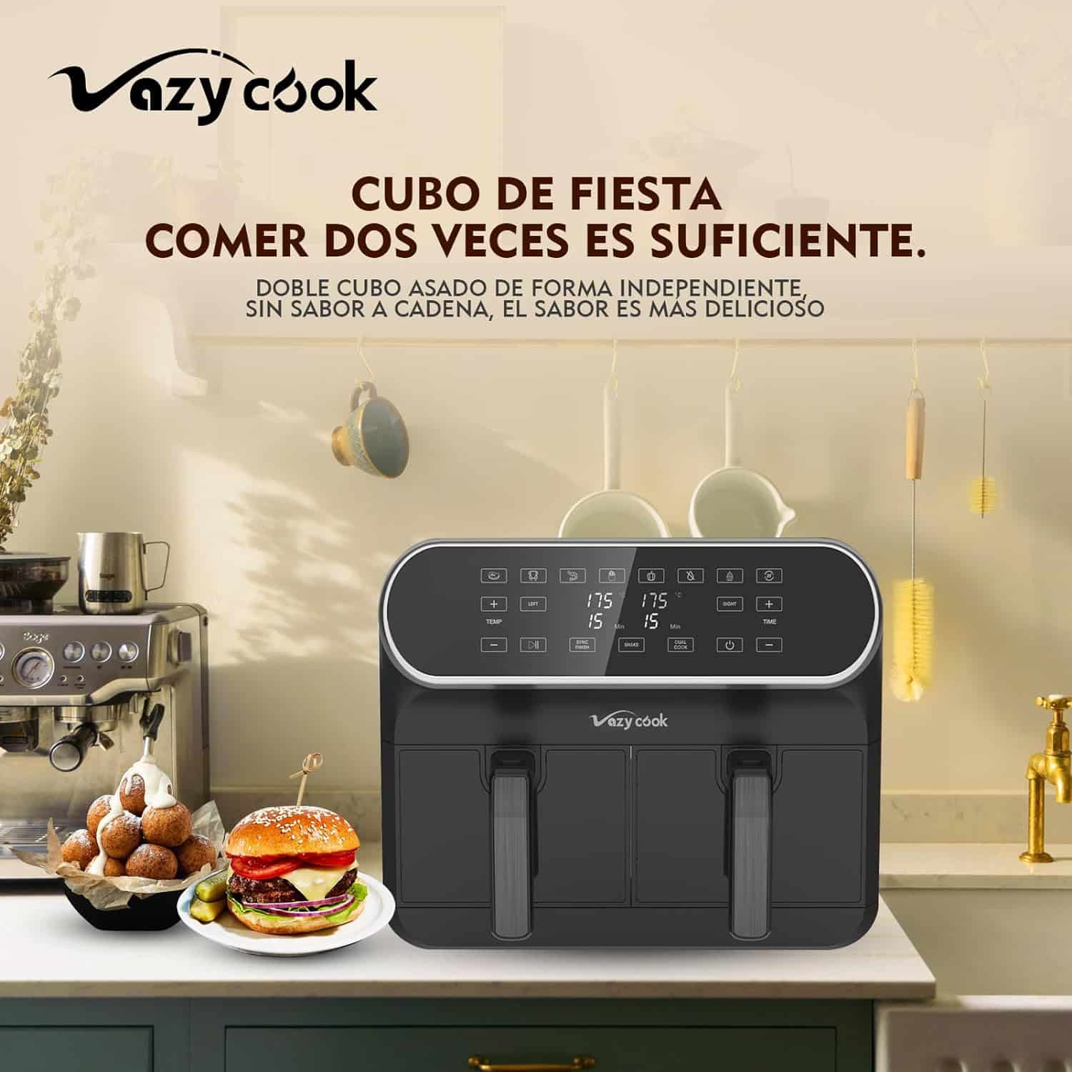 air-fryer-Lazycook-8-litres-noir-3