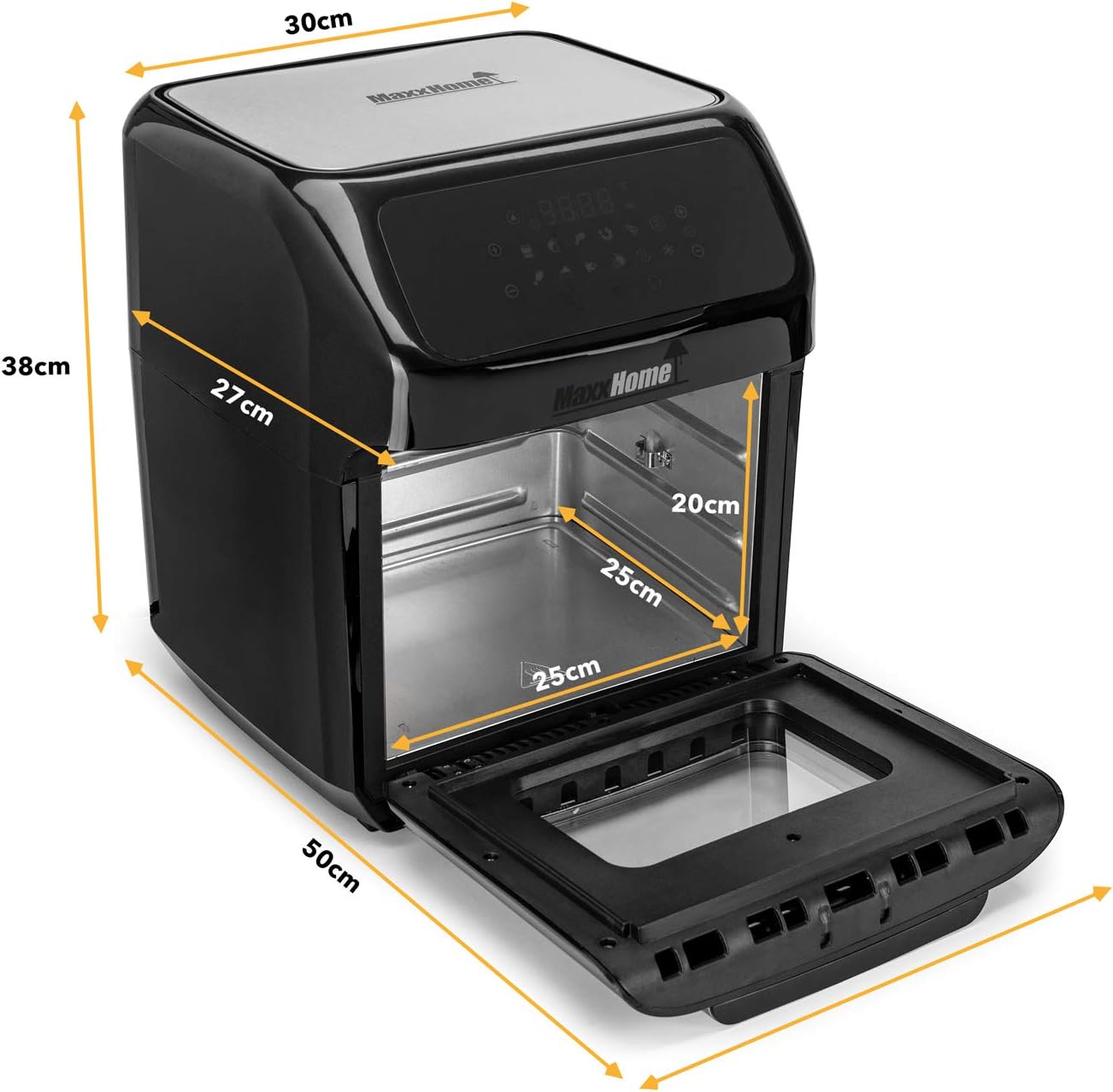 air-fryer-MaxxHome-Easy-Fry-1-12-litres-noir-3