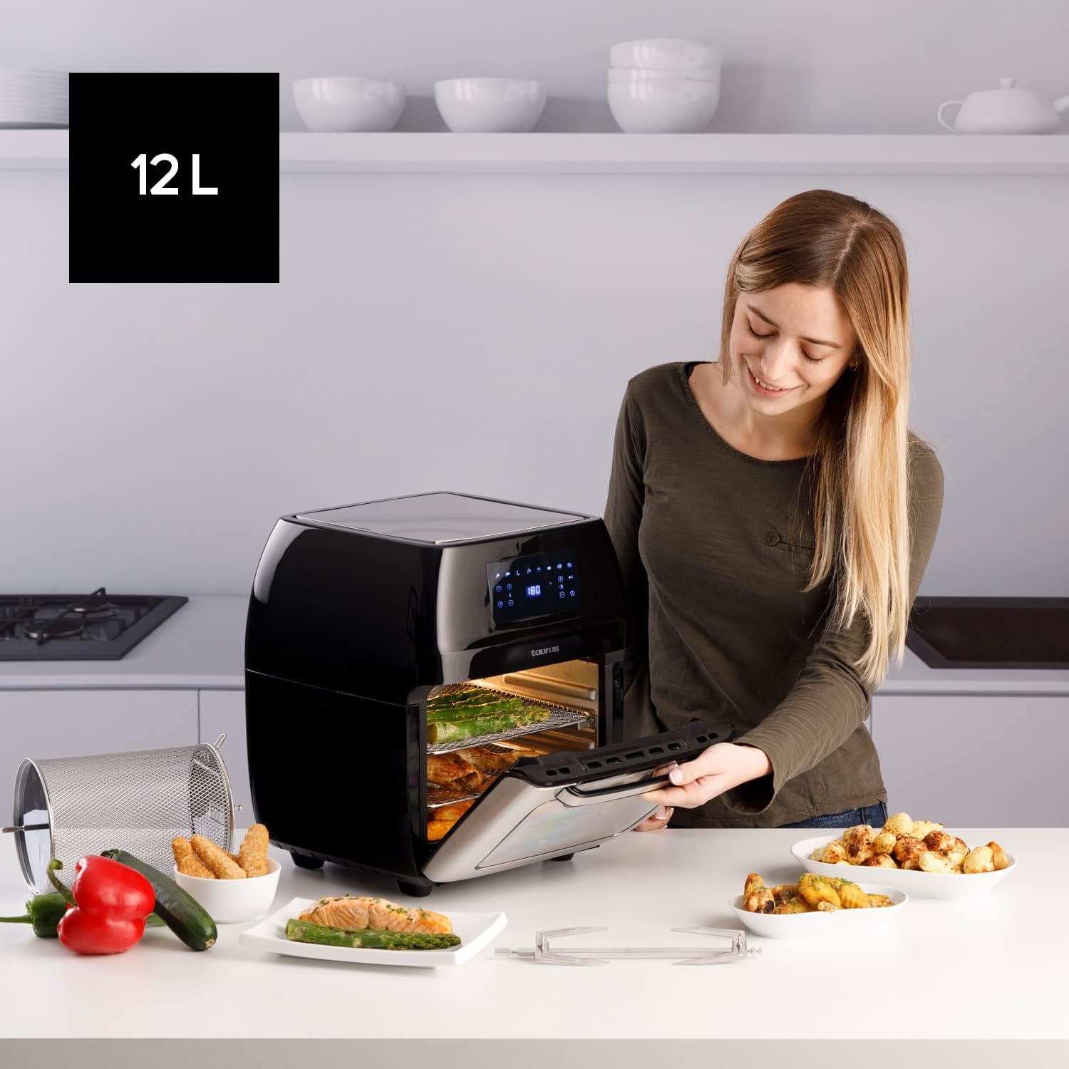 air-fryer-Taurus-973981000-12-litres-noir-2