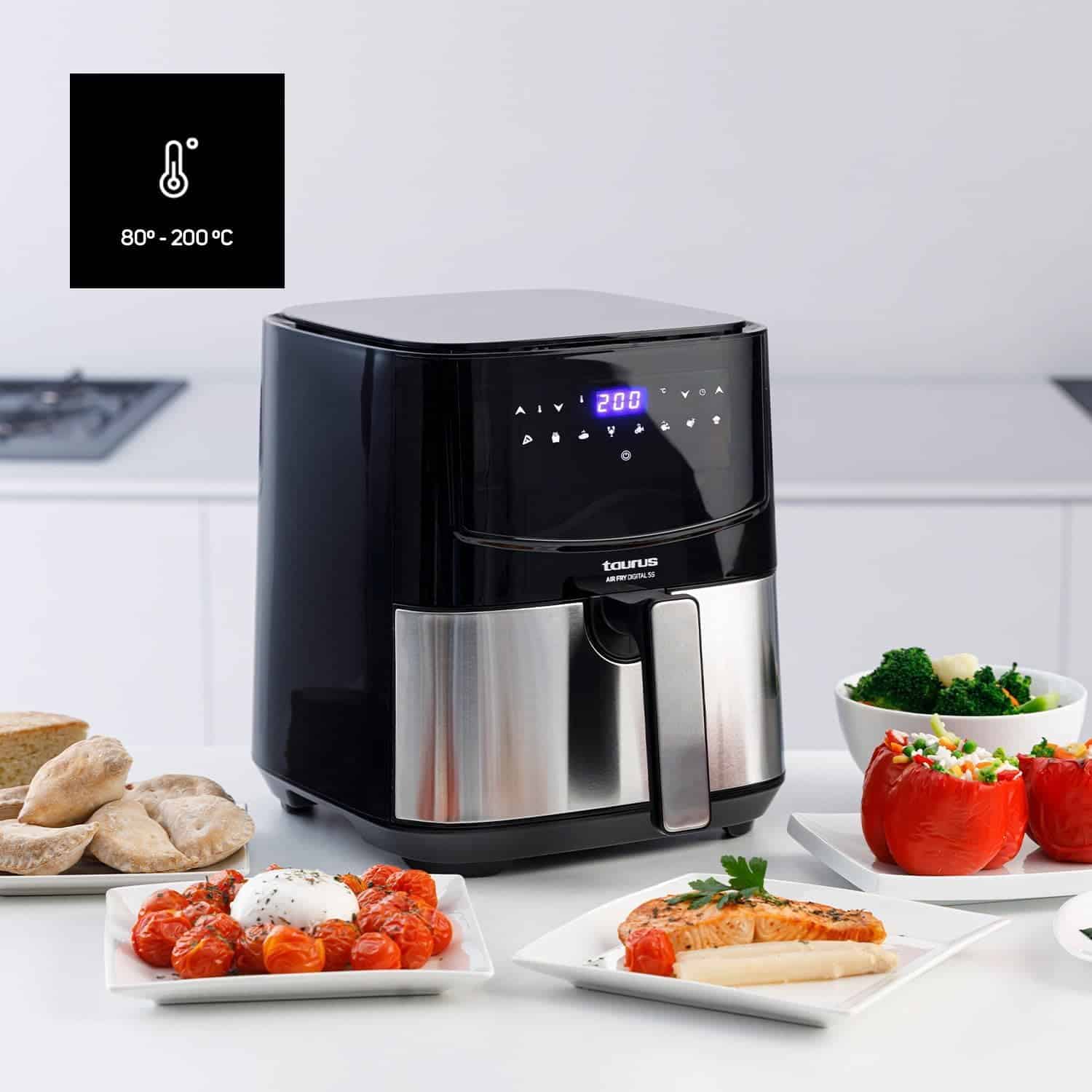 air-fryer-Taurus-AIRFRYDIGITAL-5S-5-litres-noir-2