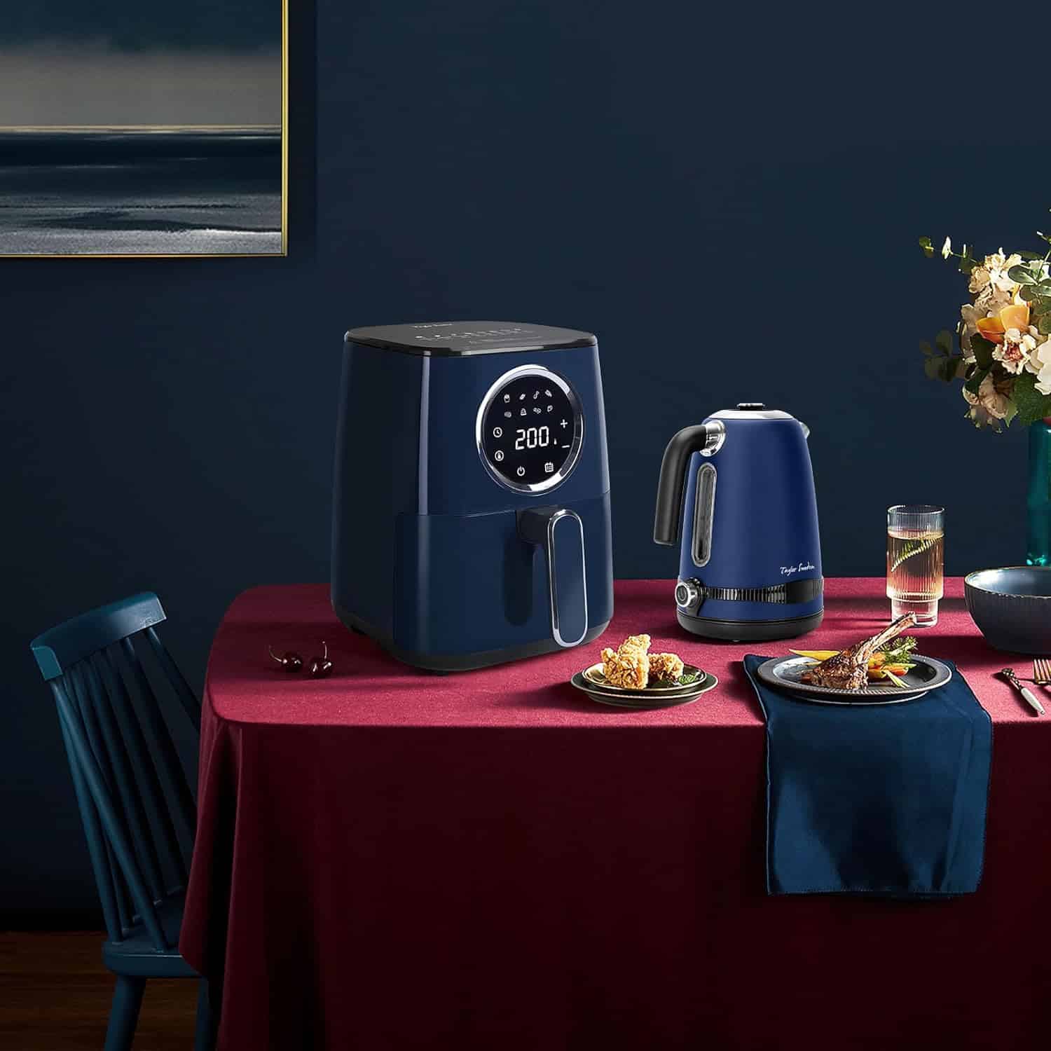 air-fryer-Taylor-Swoden-Sunbeam-4.2-litres-bleu-2