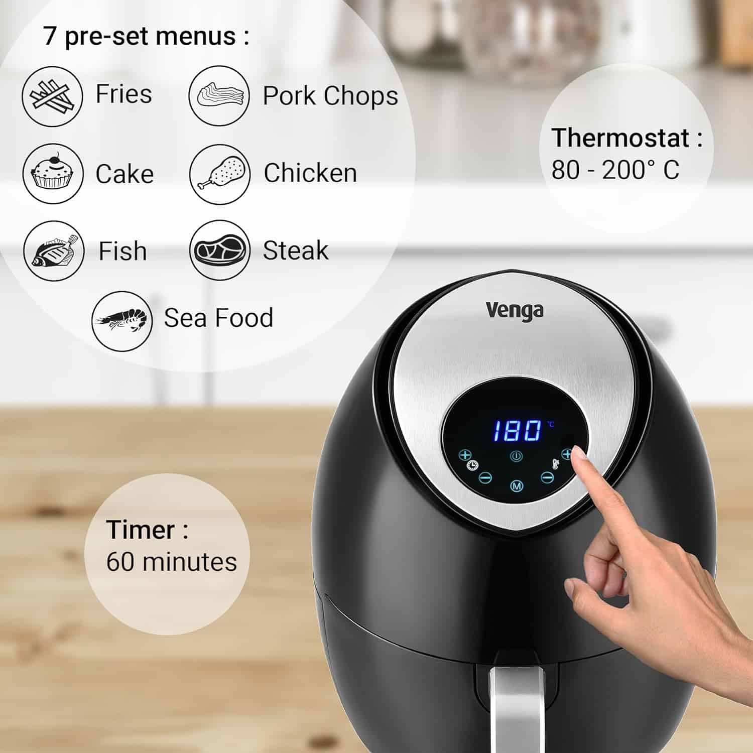 air-fryer-Venga-VG-AFT-3006-4.5-litres-noir-3