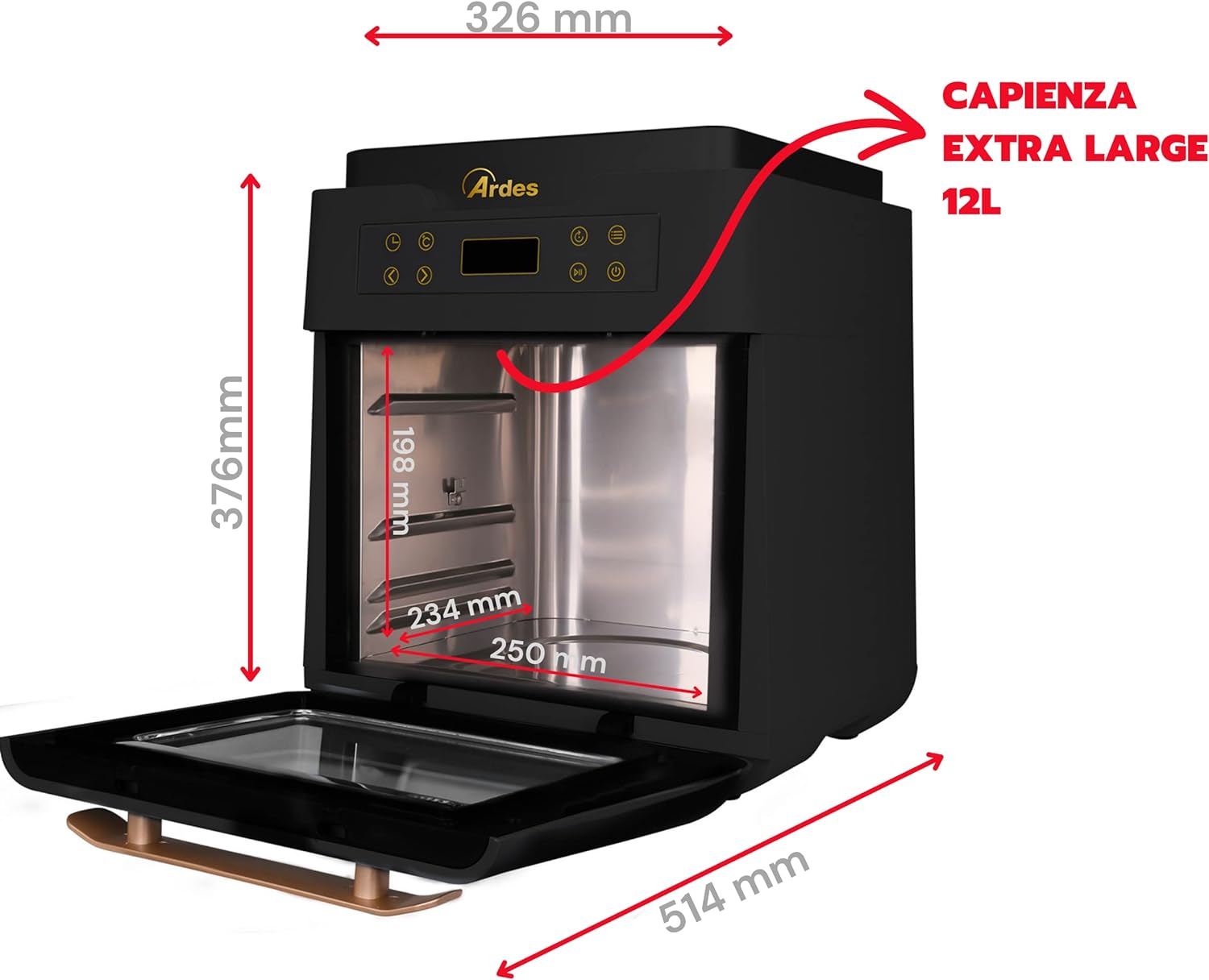 air-fryer-ardes-AR1K3000-12-litres-noir-2