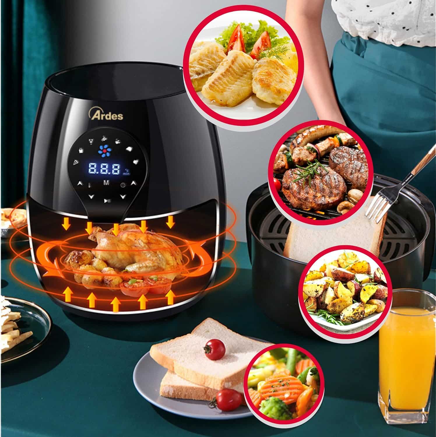 air-fryer-ardes-AR1K33-5-litres-noir-2