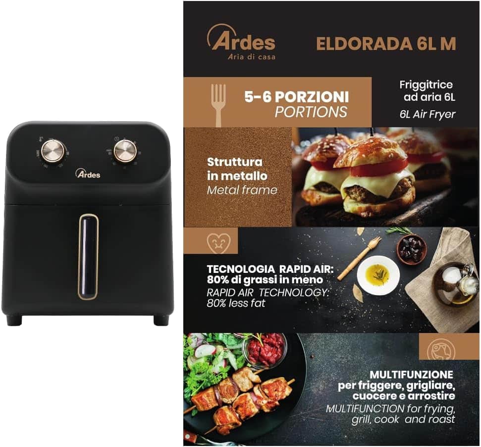 air-fryer-ardes-ARFRYA04M-6-litres-noir-3