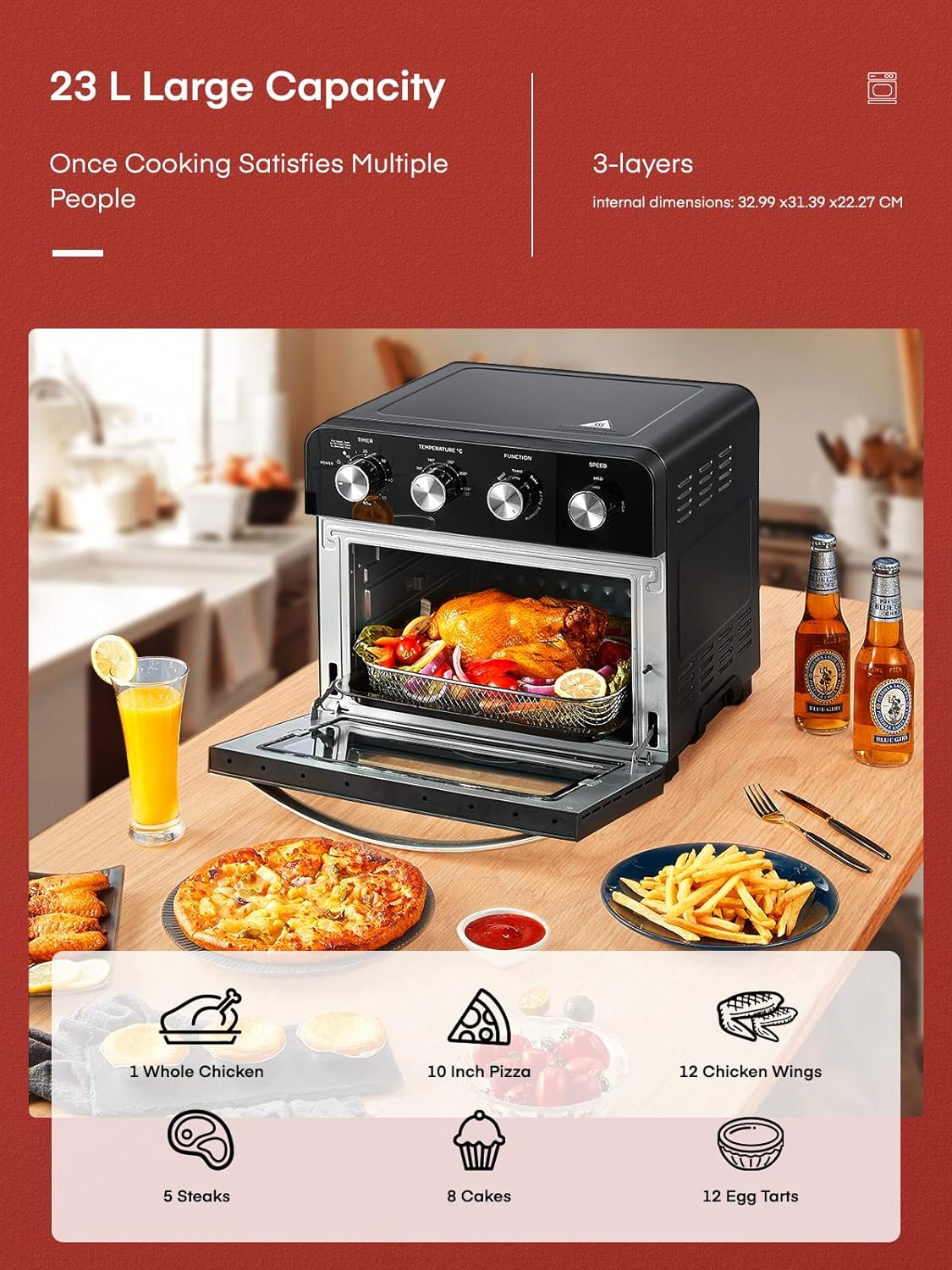 air-fryer-fohere-23-litres-noir-2