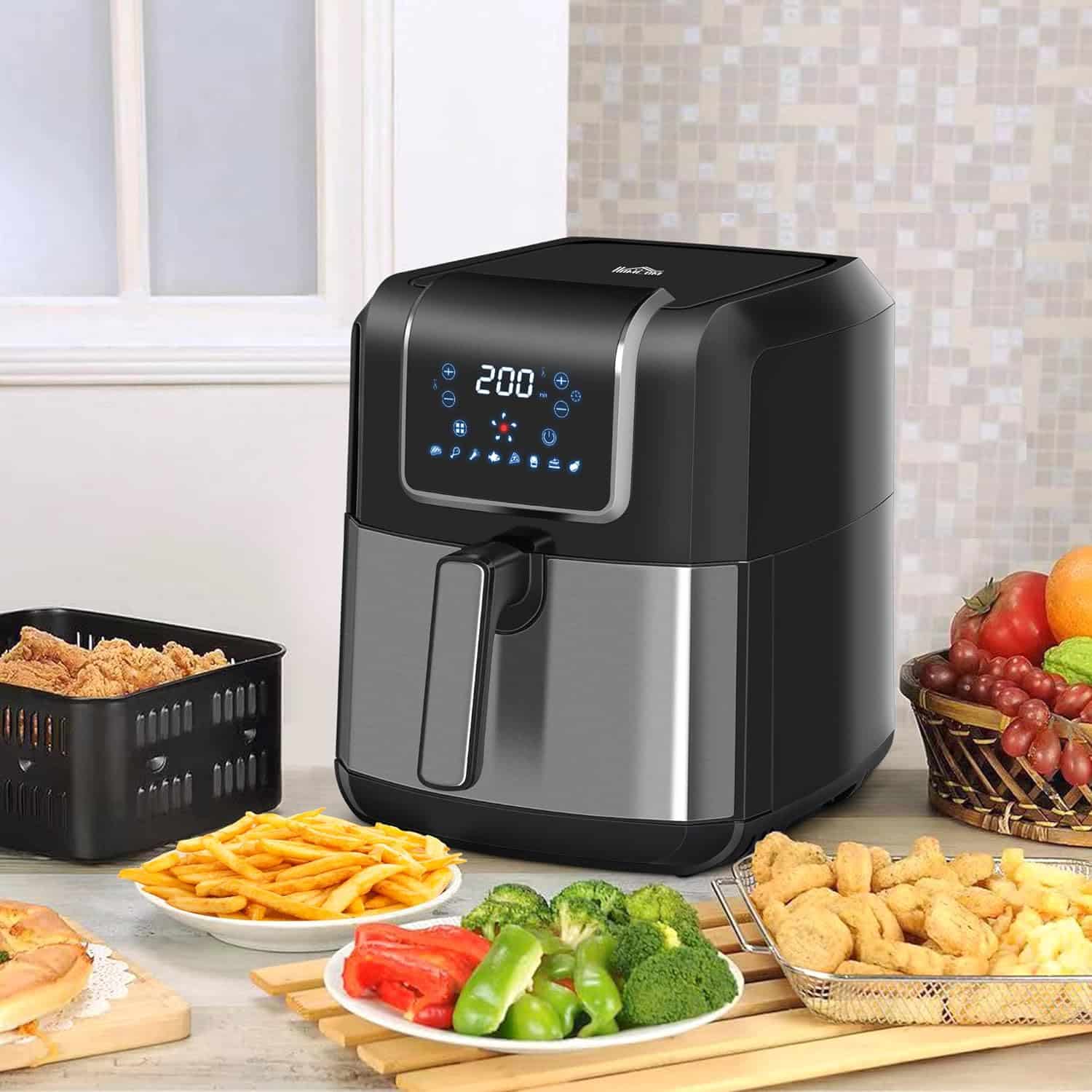 air-fryer-homcom-FR800-120V900531-6.5-litres-noir-3