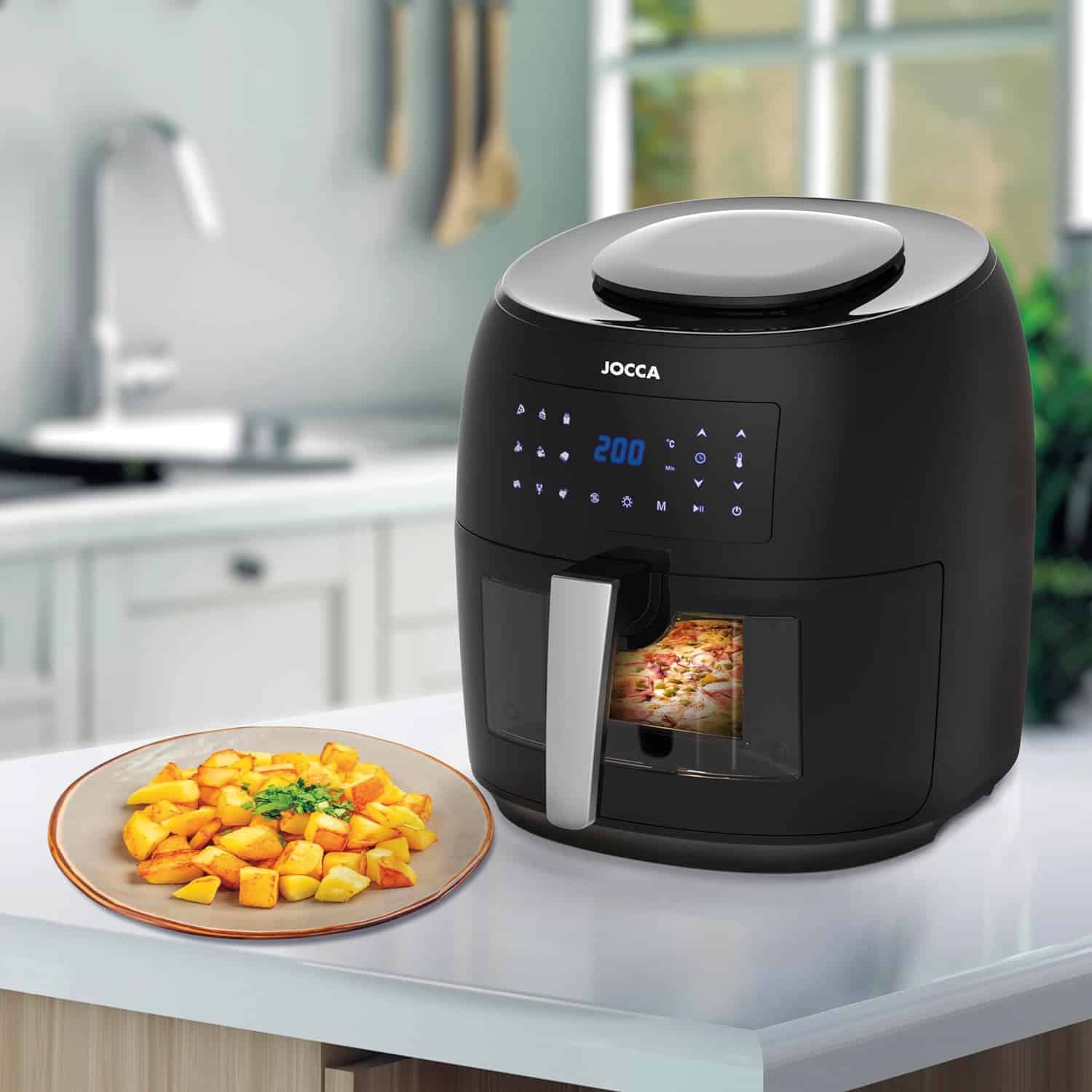 air-fryer-jocca-2157-7,4-litres-noir-2