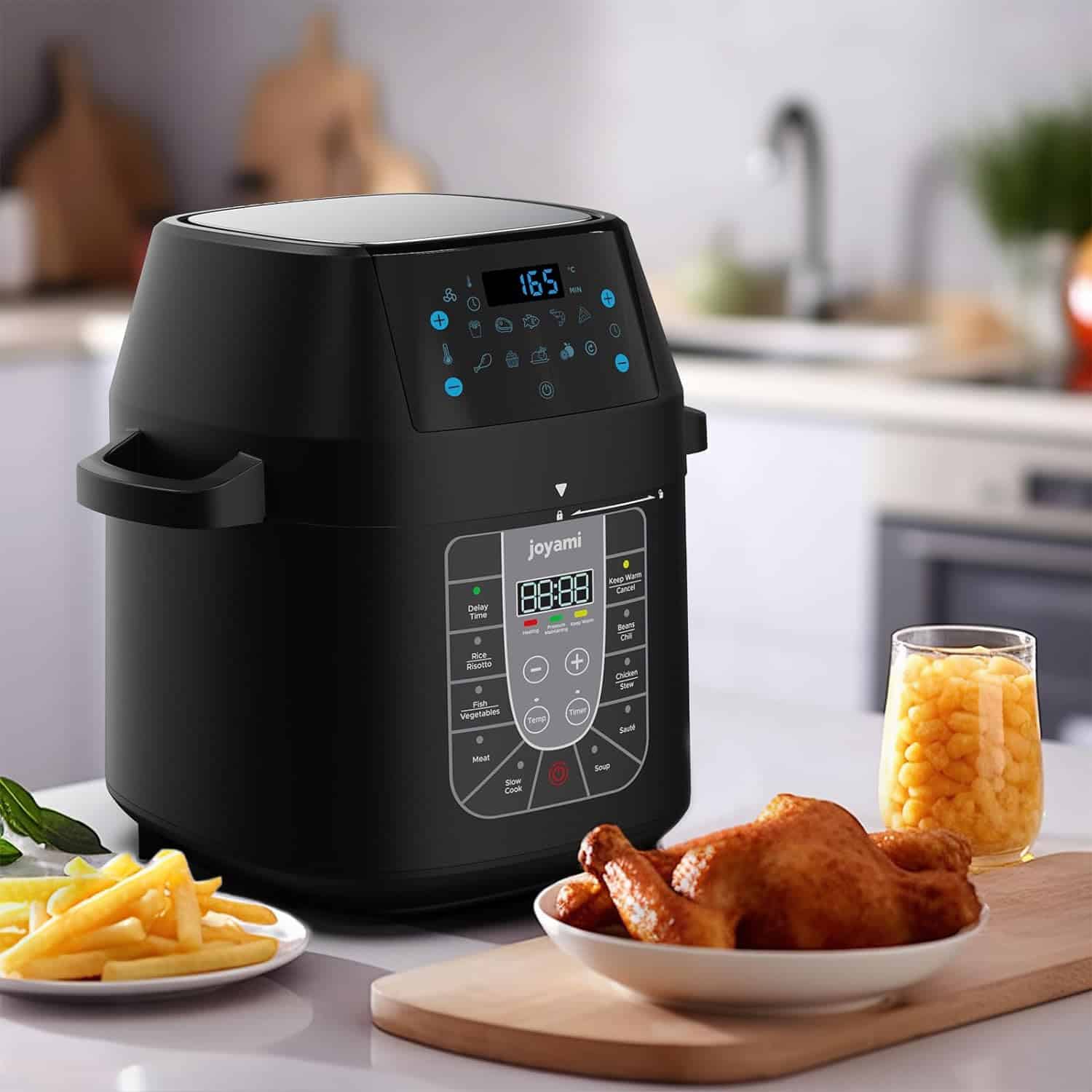 air-fryer-joyami-multi-cooker-6-litres-noir-2