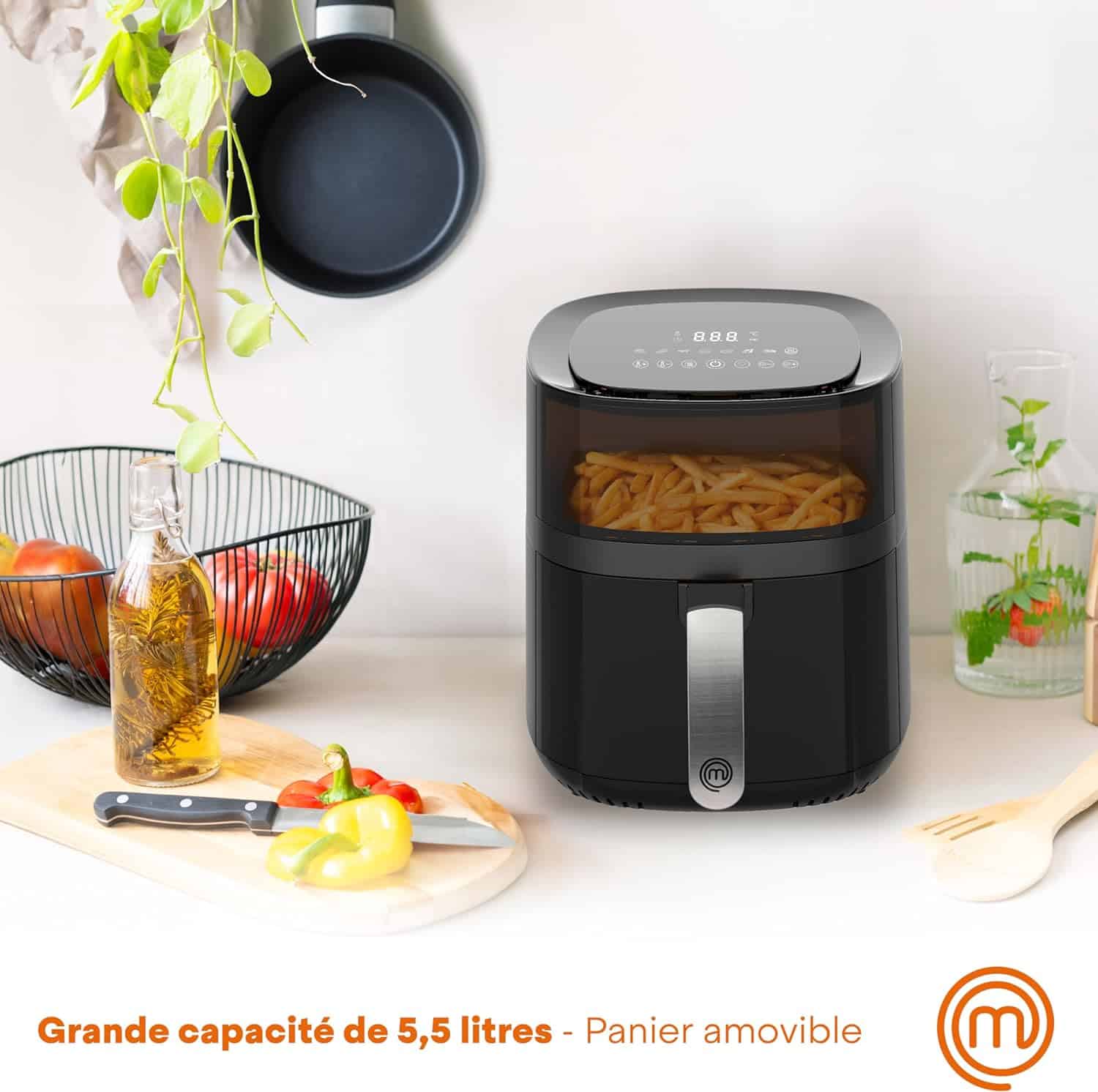 air-fryer-masterchef-5.5-litres-noir-2