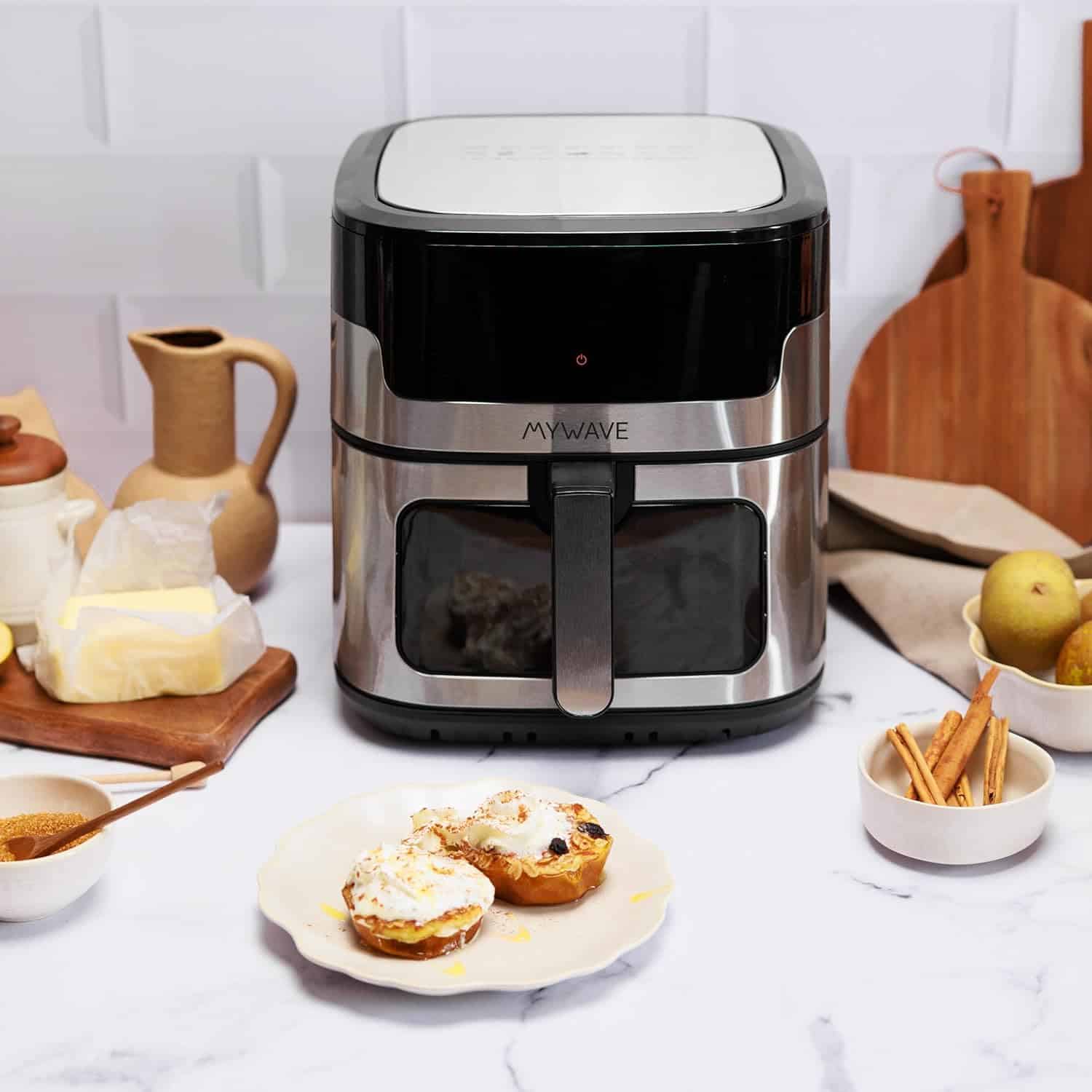 air-fryer-my-wave-MWFRE-8V-8-litres-noir-acier-2