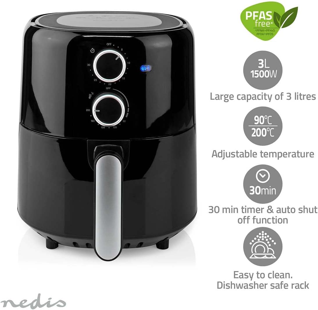 air-fryer-nedis-KAAF130BK-3-litres-noir-3