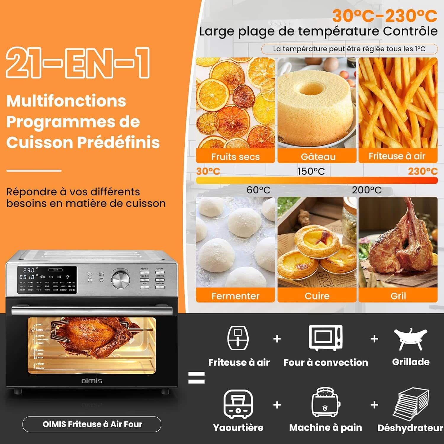 air-fryer-oimis-AFO-10D-30-litres-acier-2