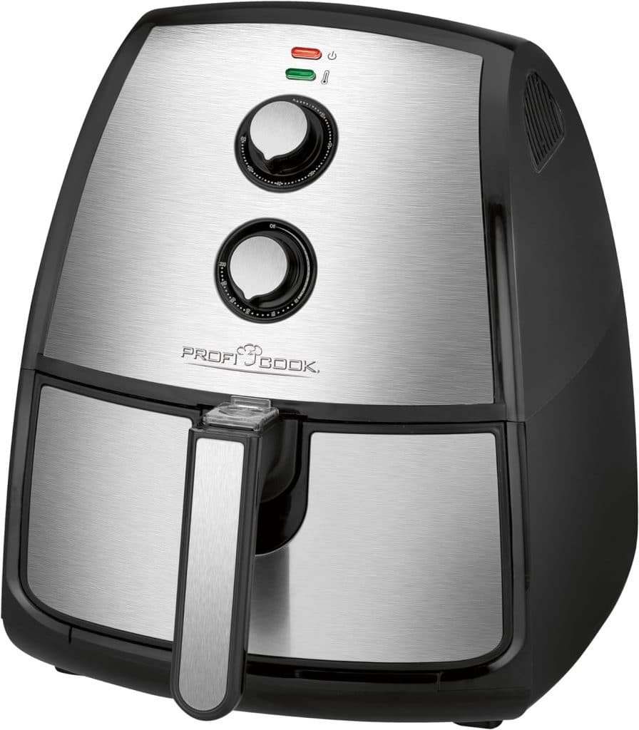air-fryer-proficook-PC-FR1115H-3.5-litres-noir-acier