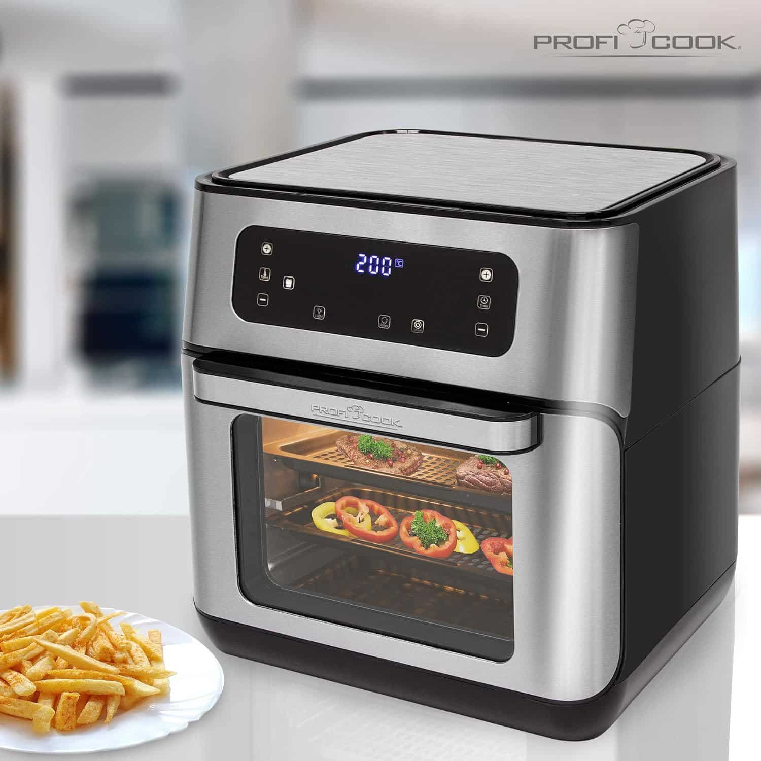 air-fryer-proficook-PC-FR1200H-11-litres-noir-acier-2