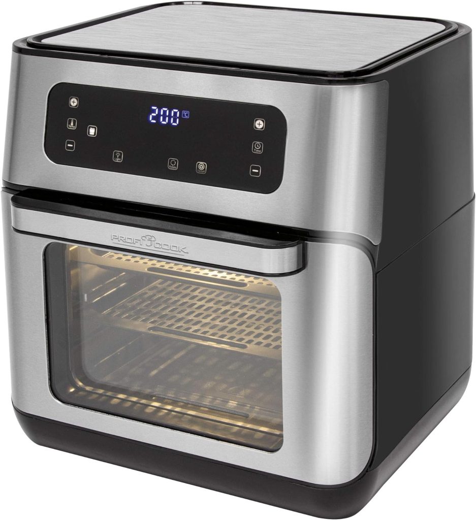 air-fryer-proficook-PC-FR1200H-11-litres-noir-acier