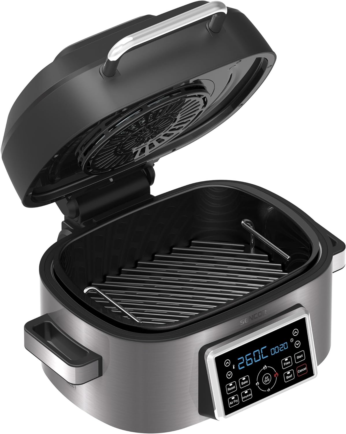 air-fryer-sencor-SBG-8900SS-6-litres-acier-2
