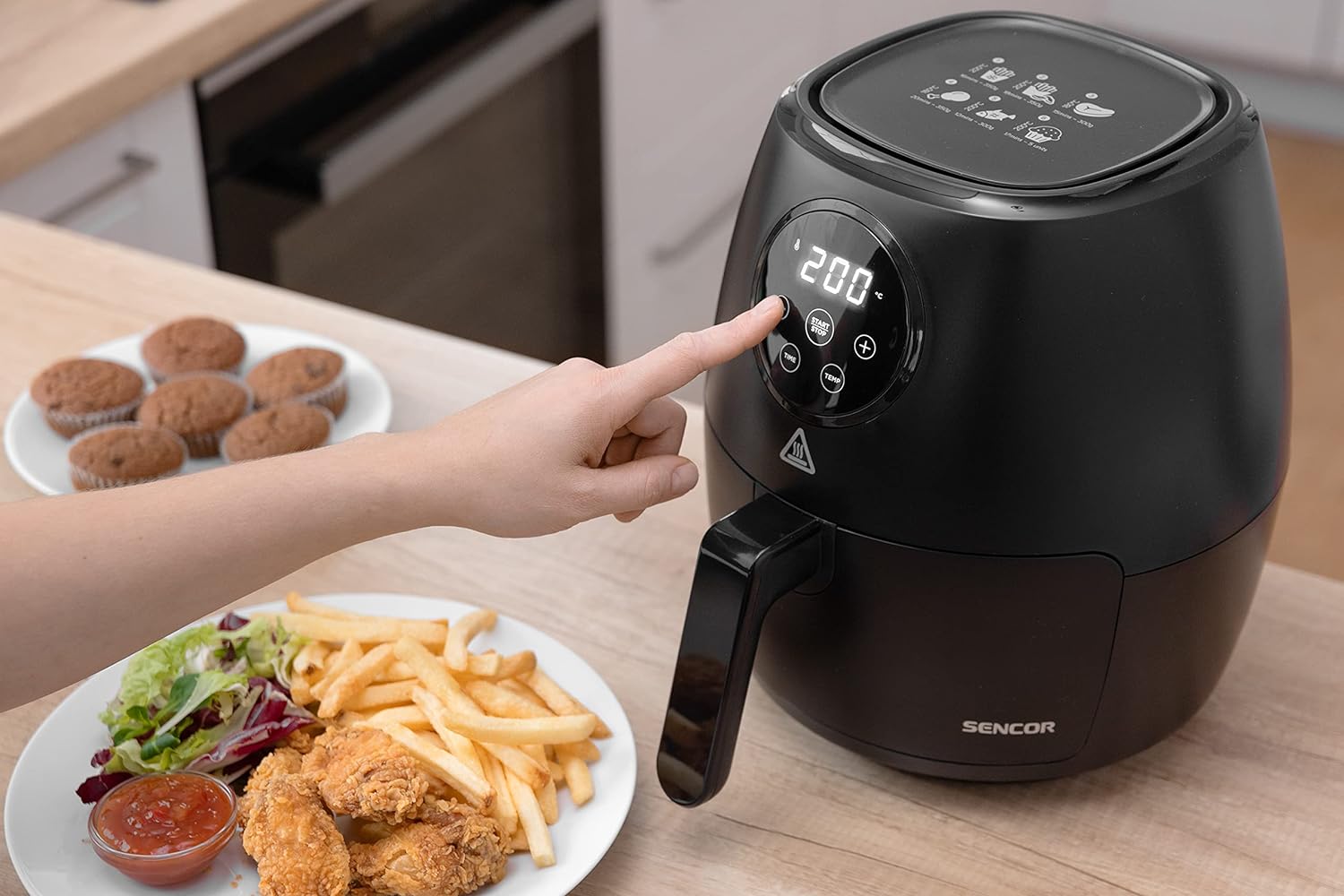 air-fryer-sencor-SFR-5030BK-3.5-litres-noir-2