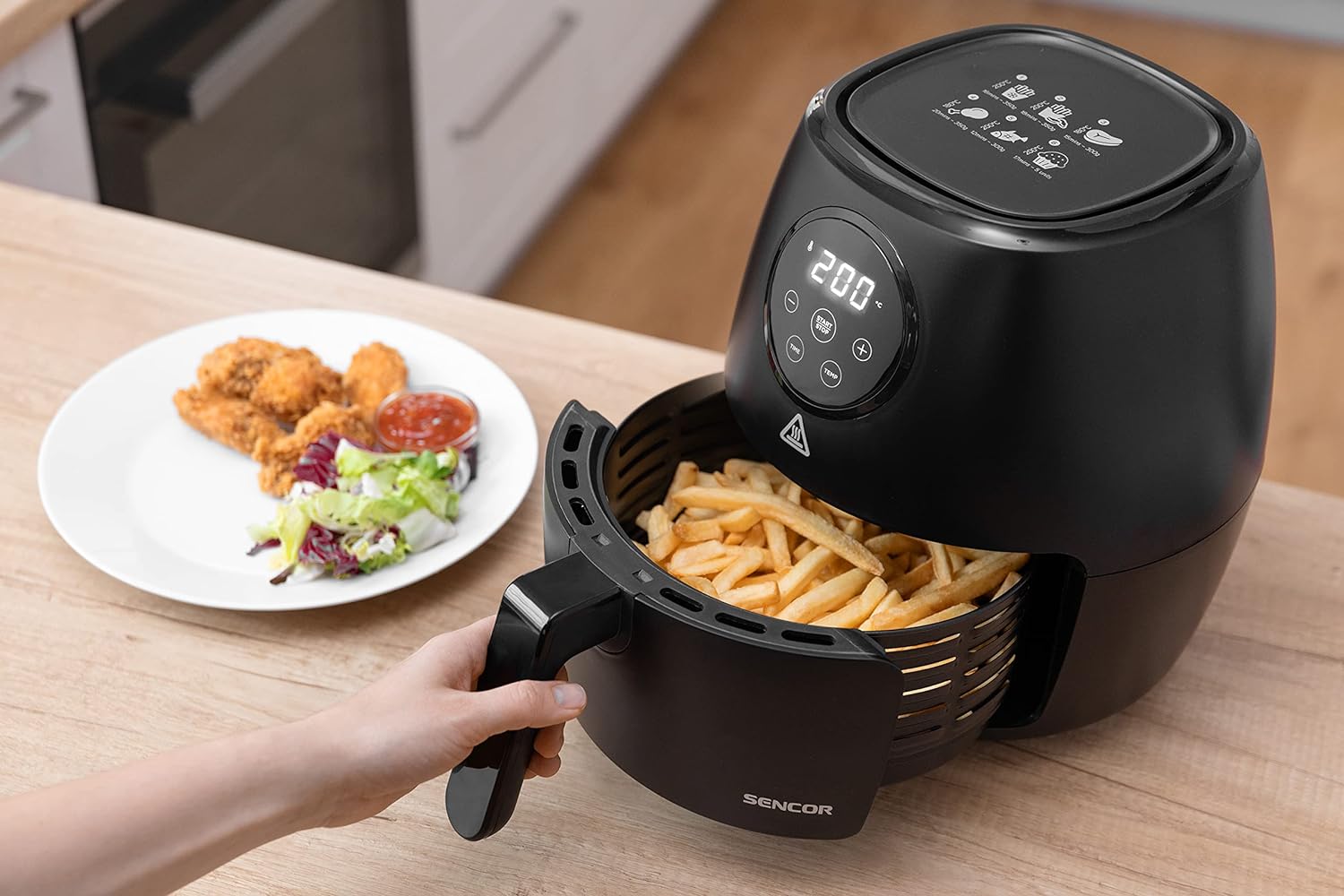 air-fryer-sencor-SFR-5030BK-3.5-litres-noir-3