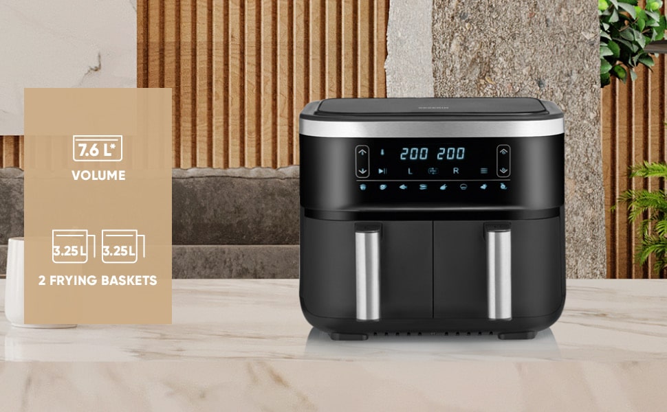 air-fryer-severin-fr-2453-7.6-litres-acier-noir-3