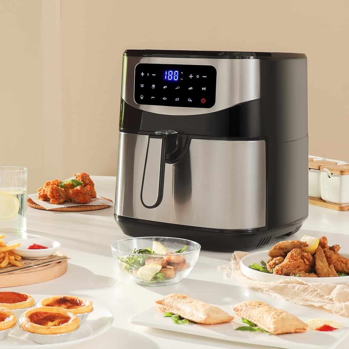 air-fryer-swiss-pro-plus-SP-AF9.2LS-10-litres-acier-noir-2