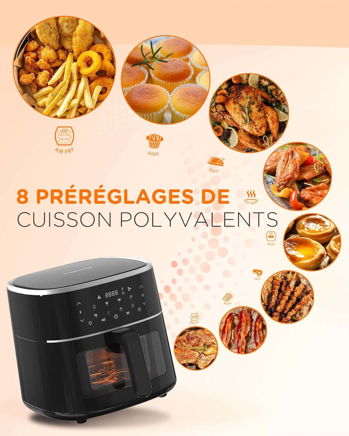 air-fryer-tomons-KA01004EU-BK-6-litres-noir-acier-2