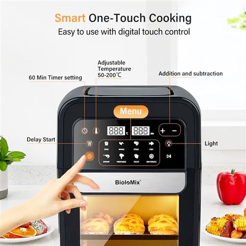 air-fryer-biolomix-af526-7-litres-noir-3