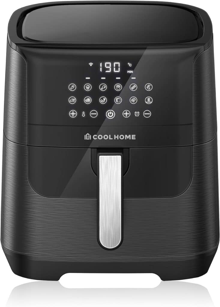 air-fryer-coolhome-af23-6-5-litres-noir