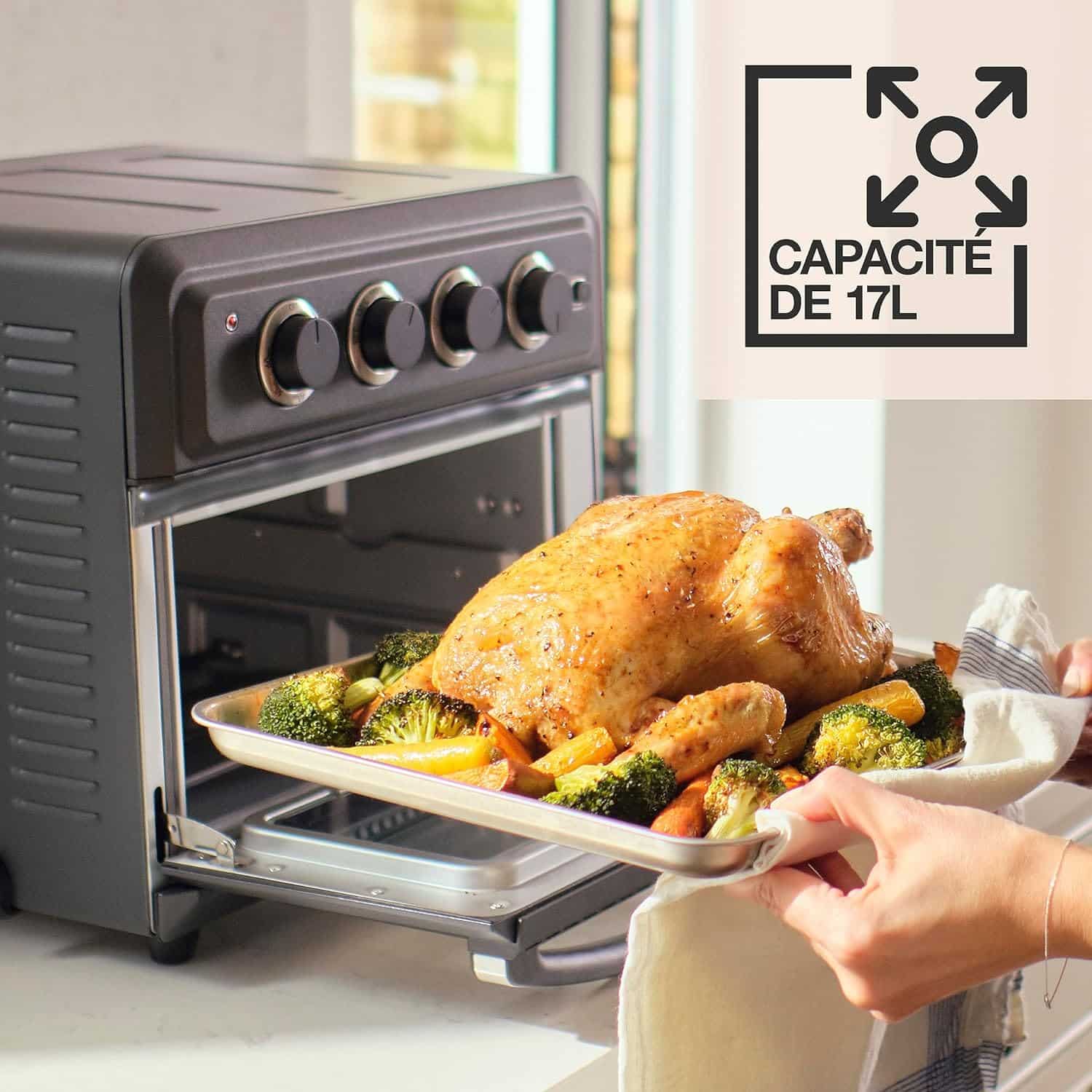 air-fryer-cuisinart-toa60e-17-litres-noir-2