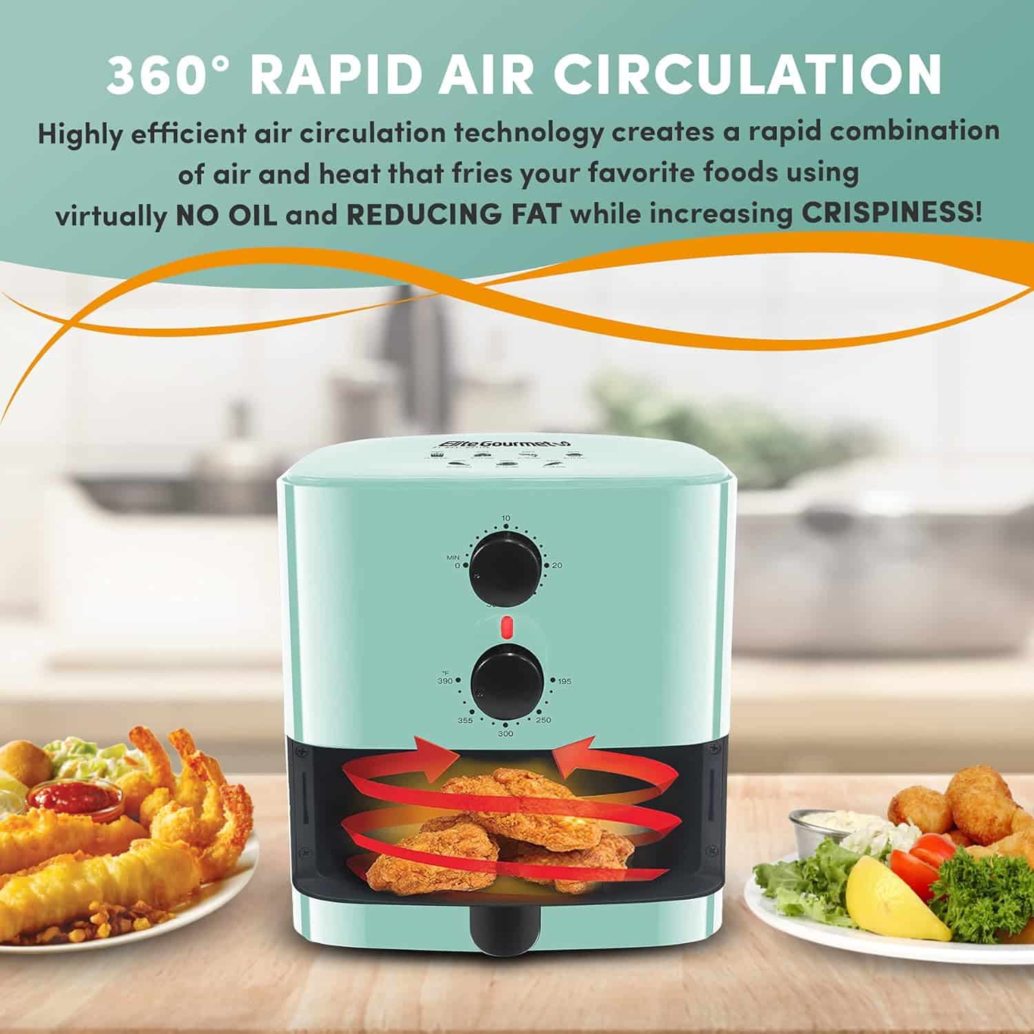 air-fryer-elite-gourmet-eaf-3218bl-1-litre-vert-2