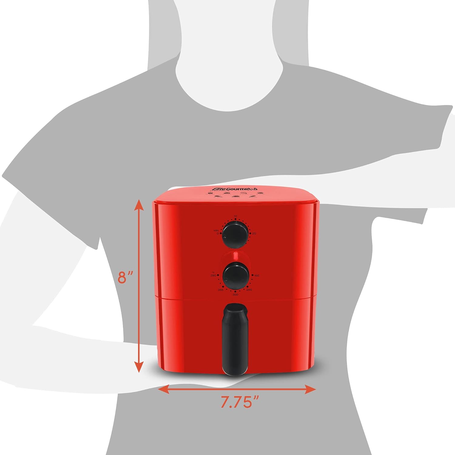 air-fryer-elite-gourmet-eaf-3218r-1-litre-rouge-3
