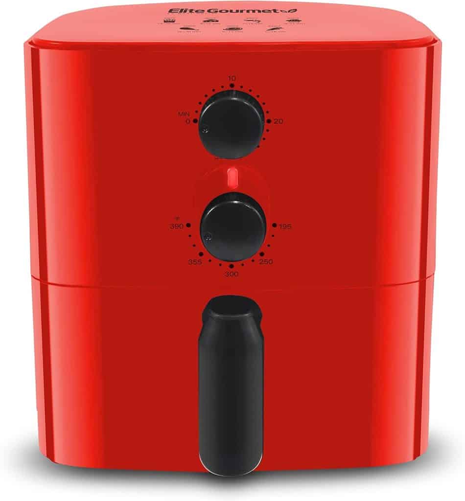 air-fryer-elite-gourmet-eaf-3218r-1-litre-rouge