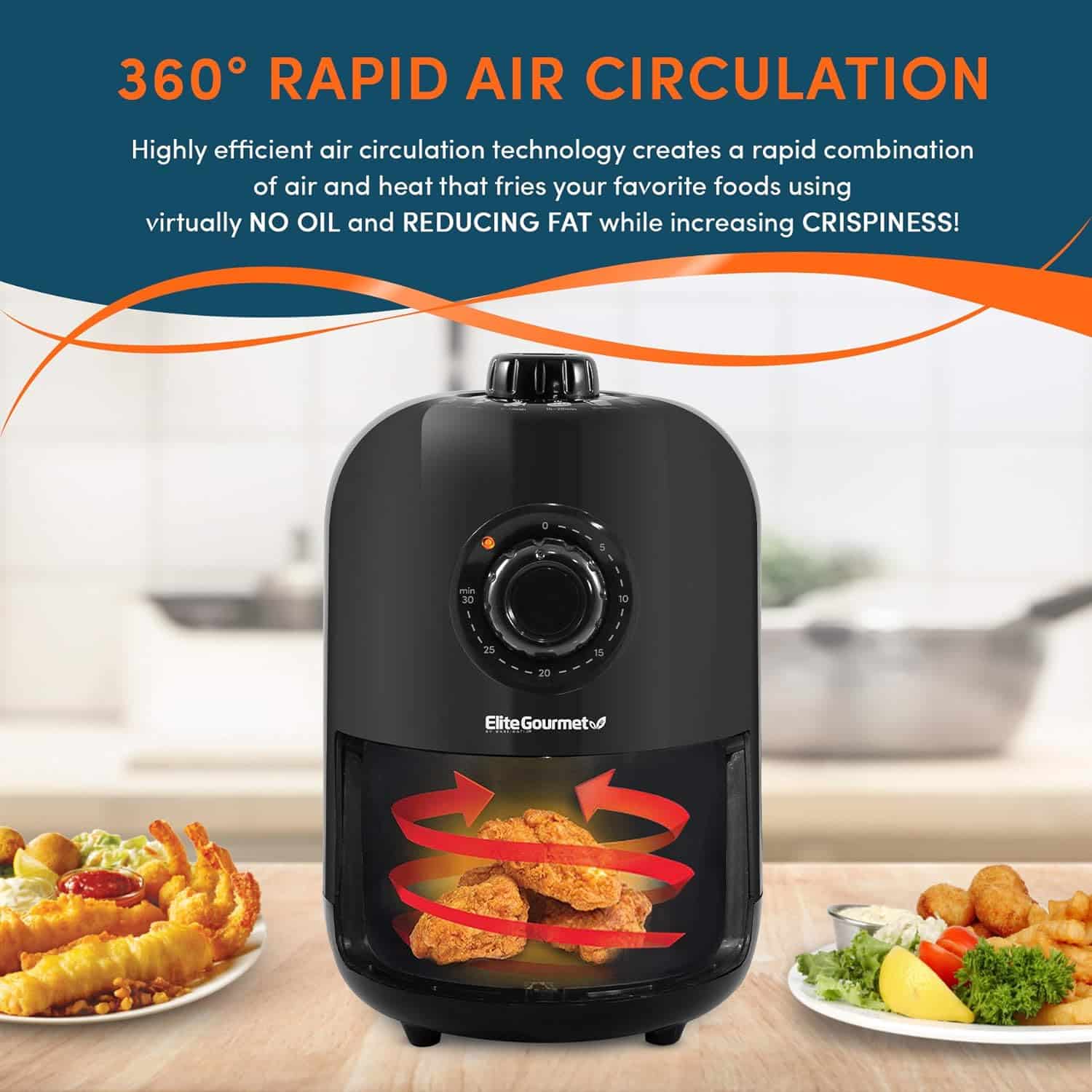 air-fryer-elite-gourmet-eaf1121-1-litre-noir-2