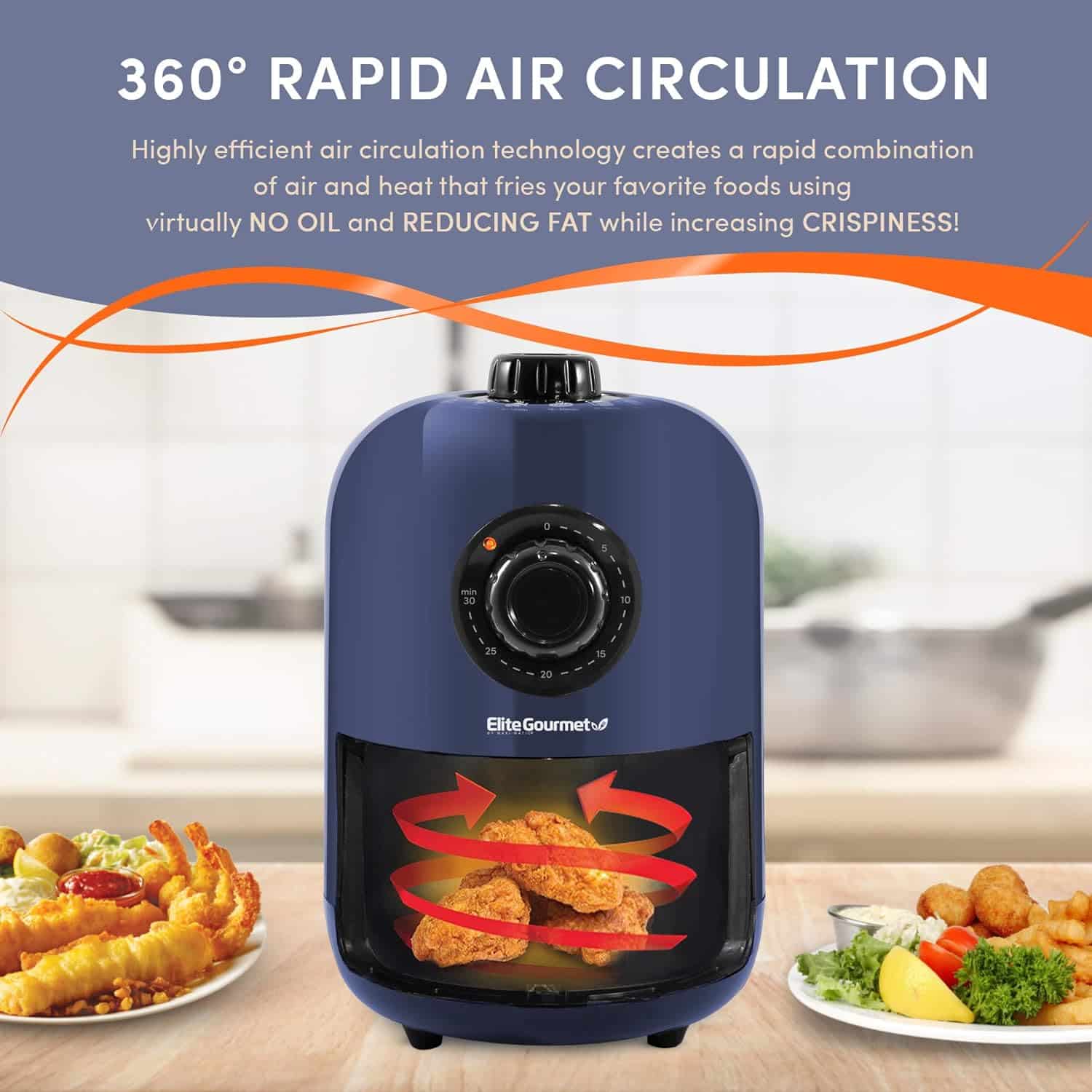 air-fryer-elite-gourmet-eaf1121bg-1-litre-bleu-2