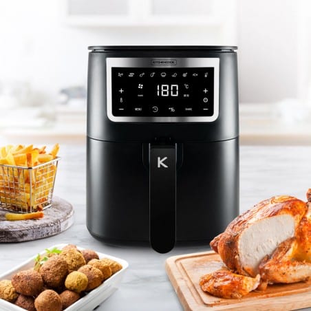 air-fryer-kitchencook-airmed-3-litres-noir-2