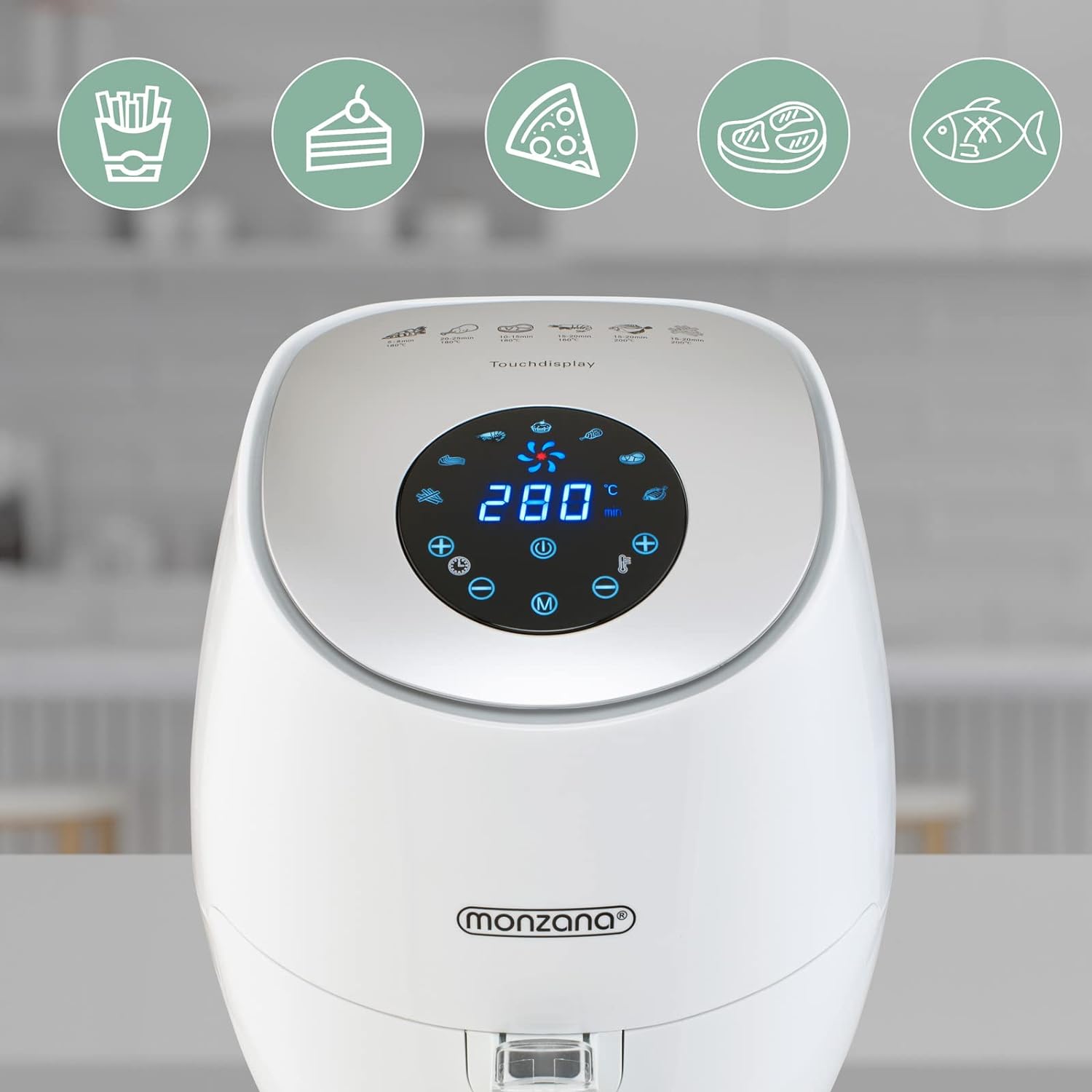 air-fryer-monzana-993446-3-6-litres-blanc-3
