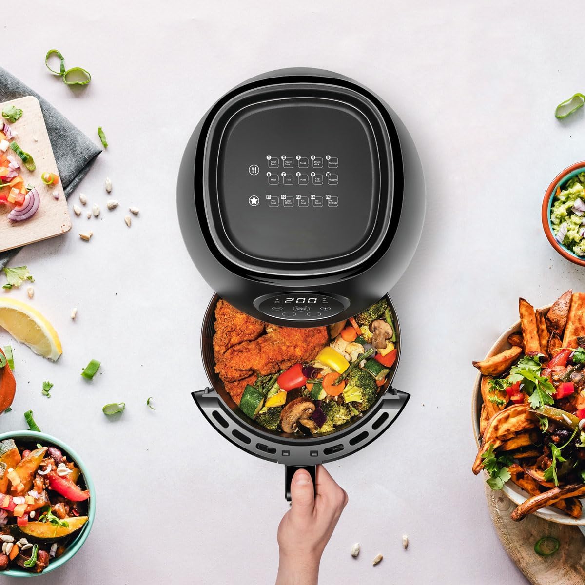air-fryer-prixton-cook-organics-3-5-litres-noir-2