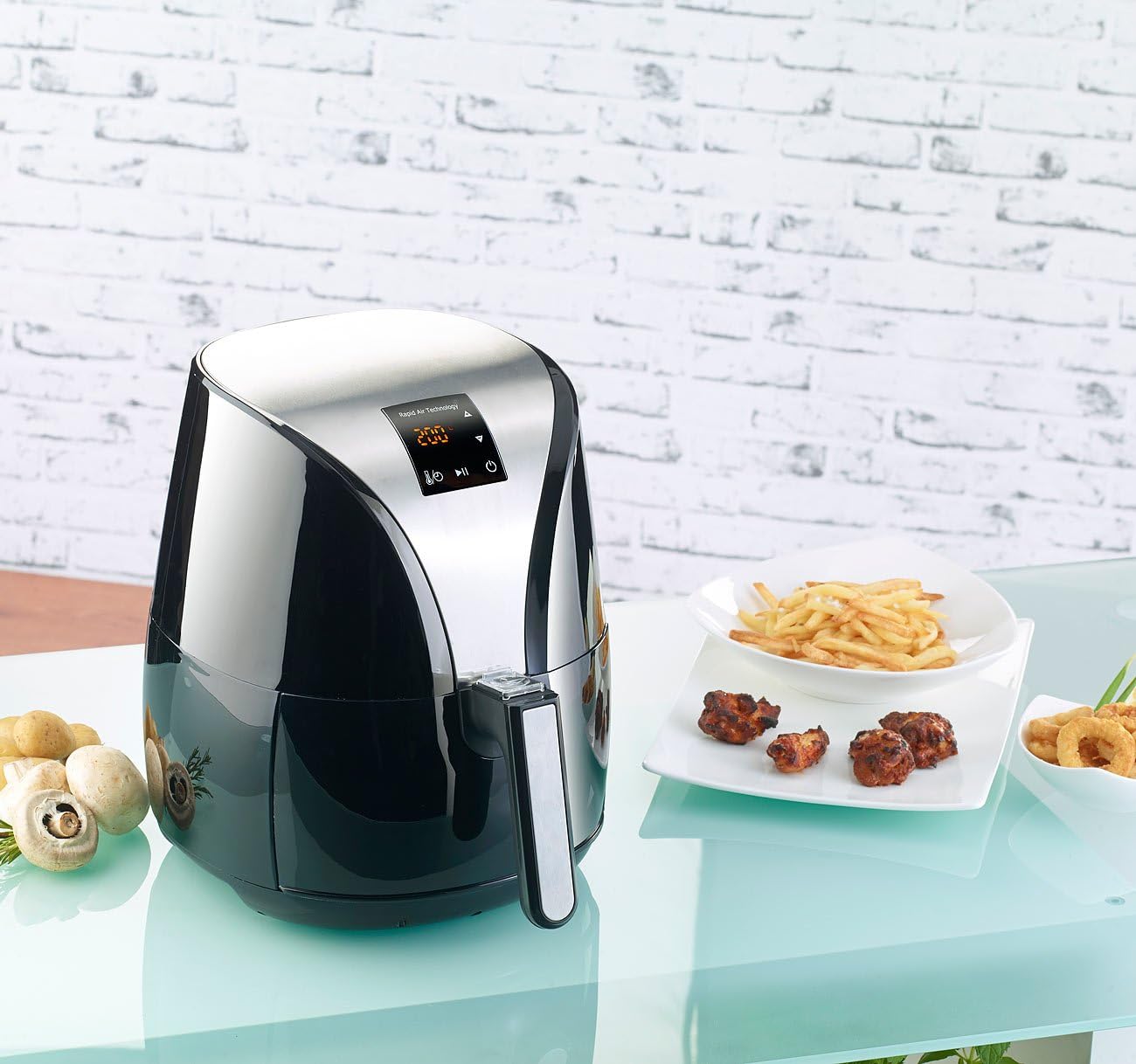 air-fryer-rosenstein-and-sohne-hf-290-2-litres-noir-3