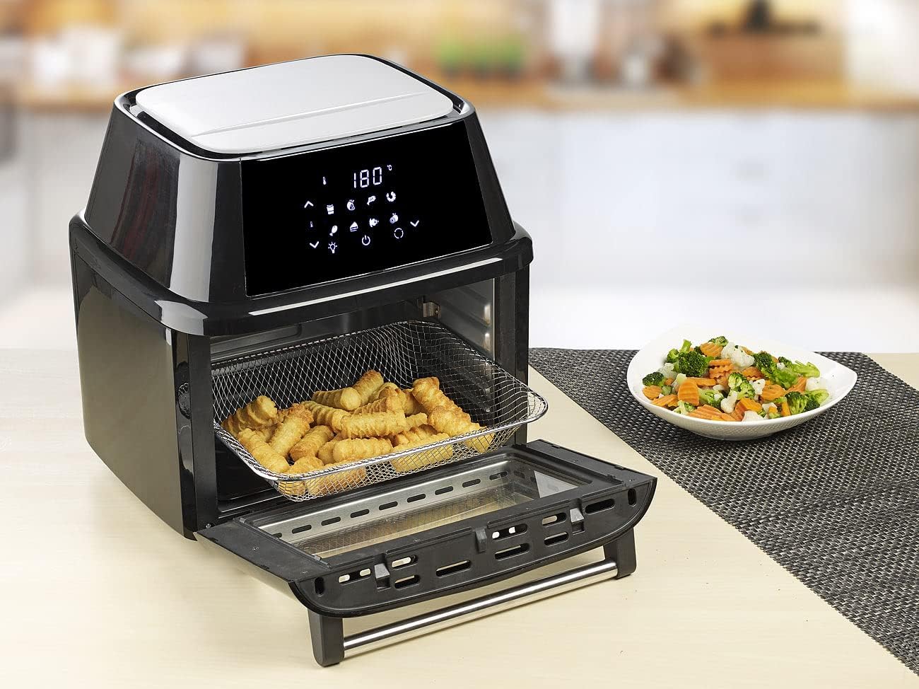 air-fryer-rosenstein-and-sohne-zx6086-944-3-litres-noir-2
