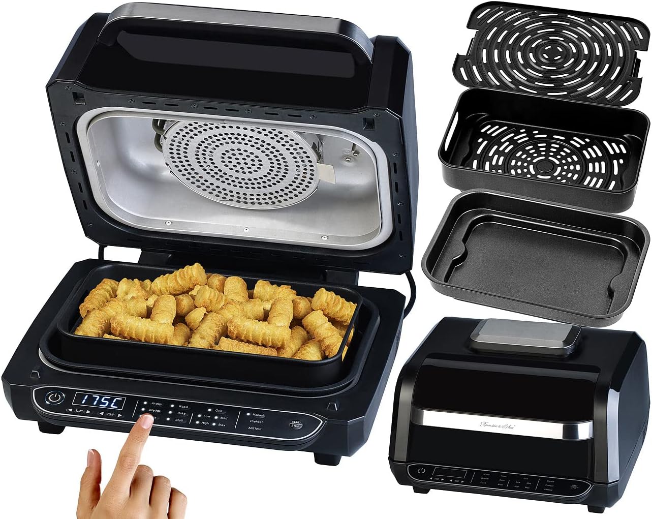 air-fryer-rosenstein-and-sohne-zx6141-7-litres-noir-3