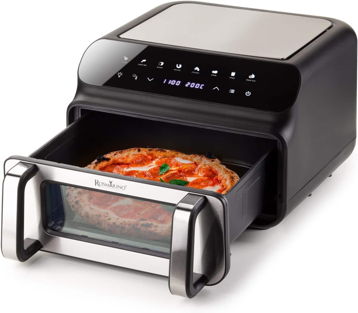 Rosmarino Masterpro 10L 1 air-fryer-rosmarino-masterpro-10-litres-noir
