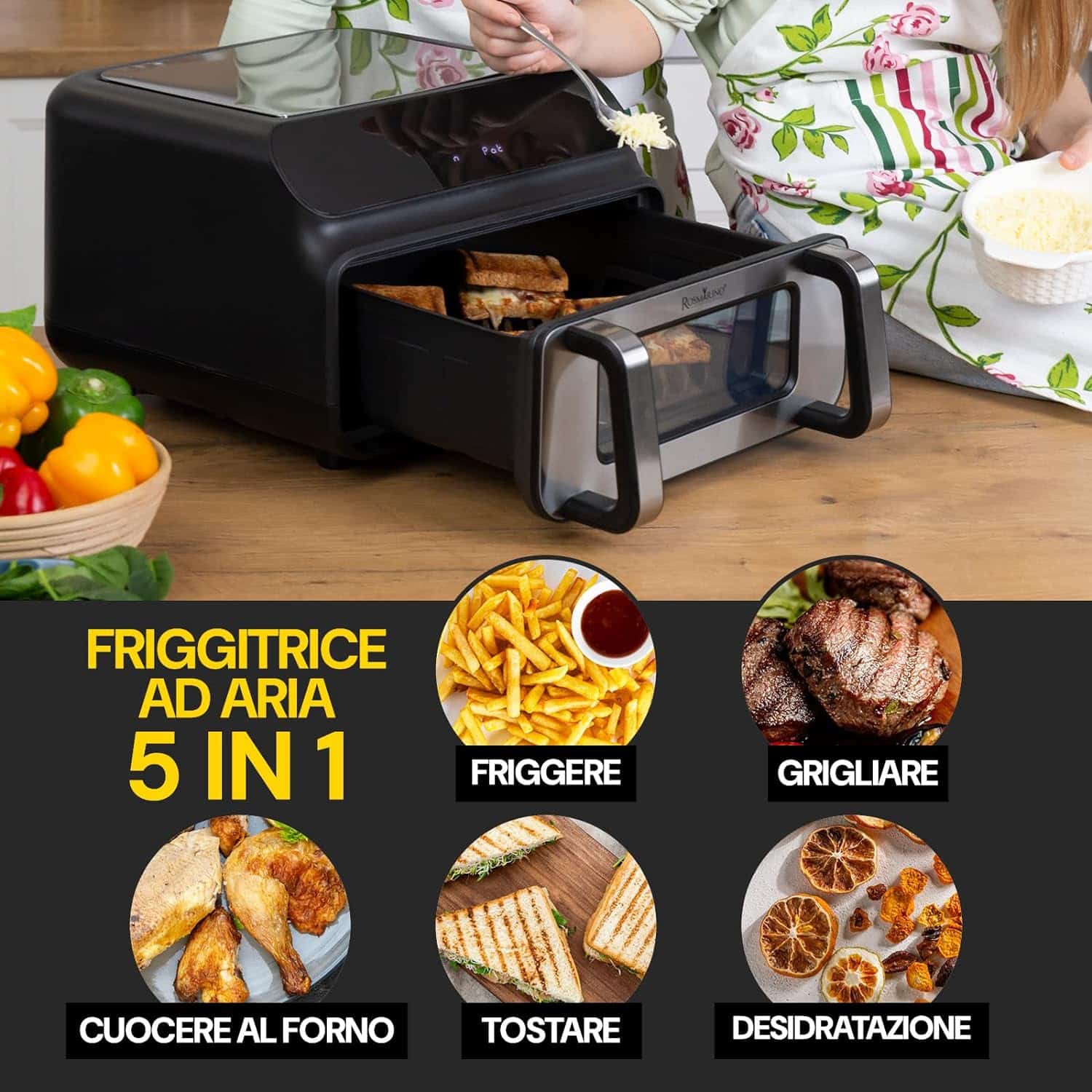 air-fryer-rosmarino-masterpro-10-litres-noir-3
