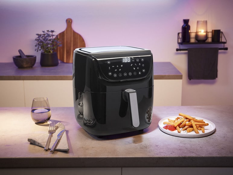 air-fryer-silvercrest-smart-xl-shfs-2150-a1-5-5-litres-noir-2