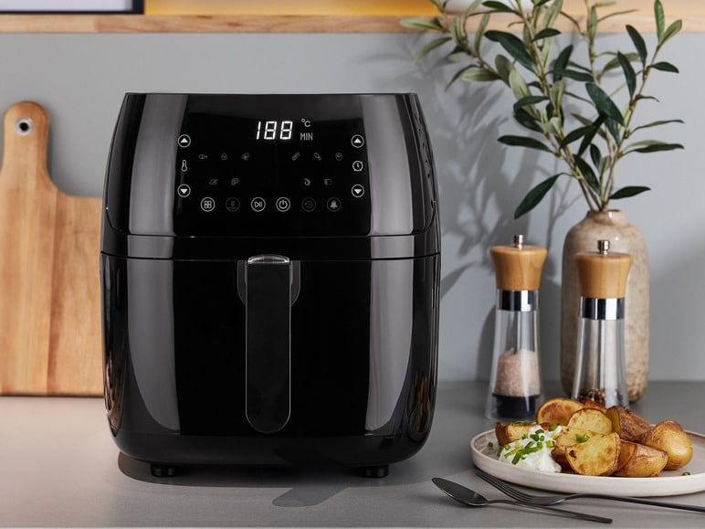 air-fryer-silvercrest-xl-hg09443-bs-5-2-litres-noir-2