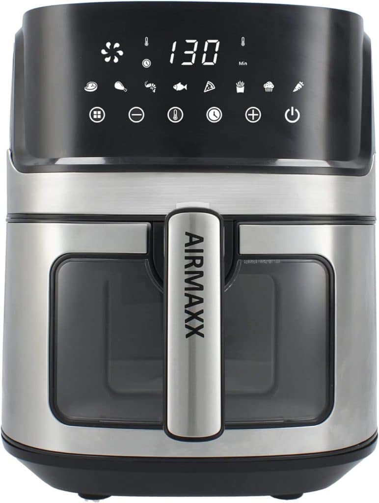 air-fryer-tm-electron-tmpfr105-airmaxx-6-5-litres-inox-noir