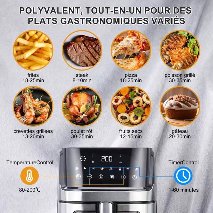 air-fryer-vistefly-flyfry65-6-5-litres-inox-noir-2