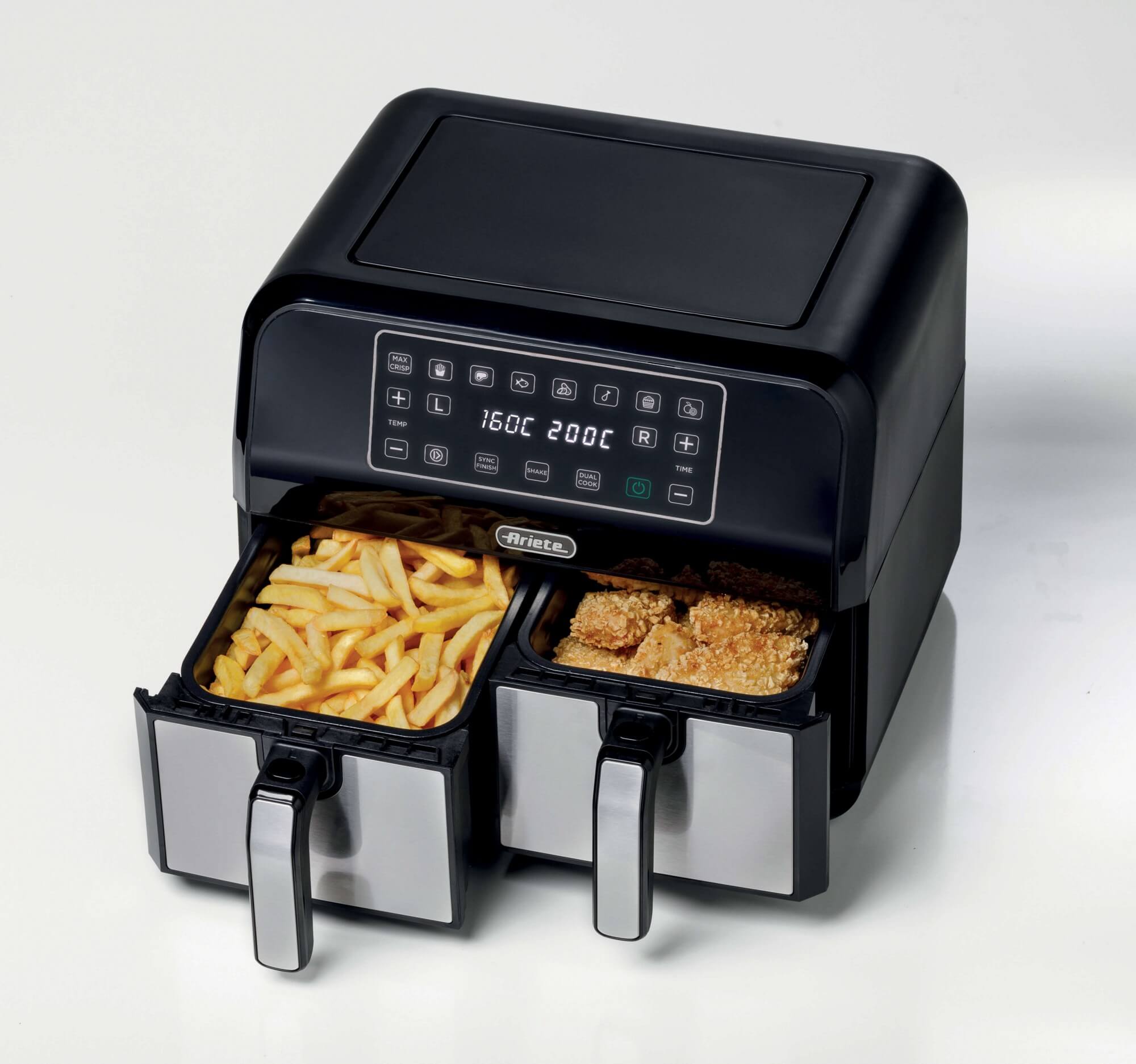 air-fryer-ariete-4624-00-metal-8-litres-noir-inox-2