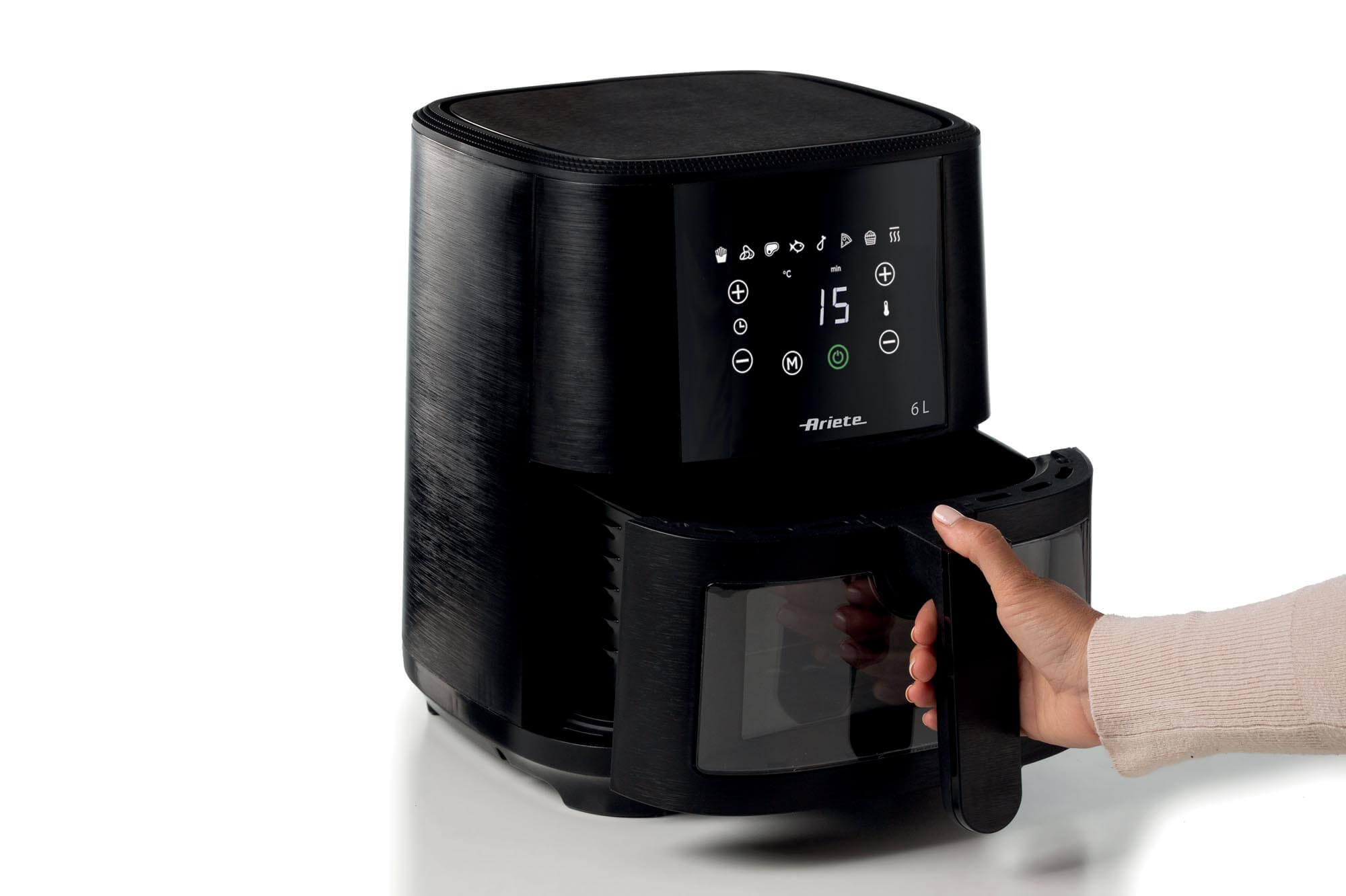 air-fryer-ariete-4626-00-panier-transparent-6-litres-noir-3
