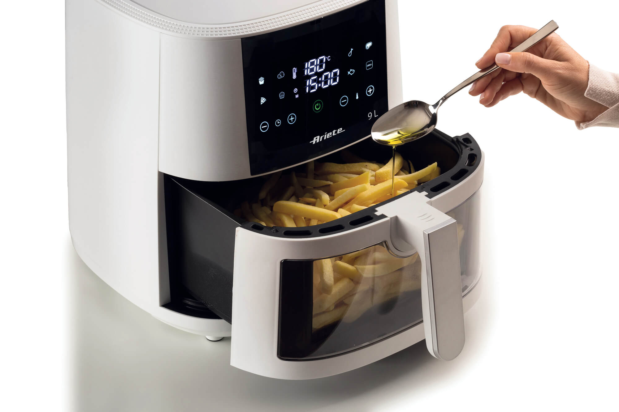 air-fryer-ariete-4630-03-9-litres-blanc-3